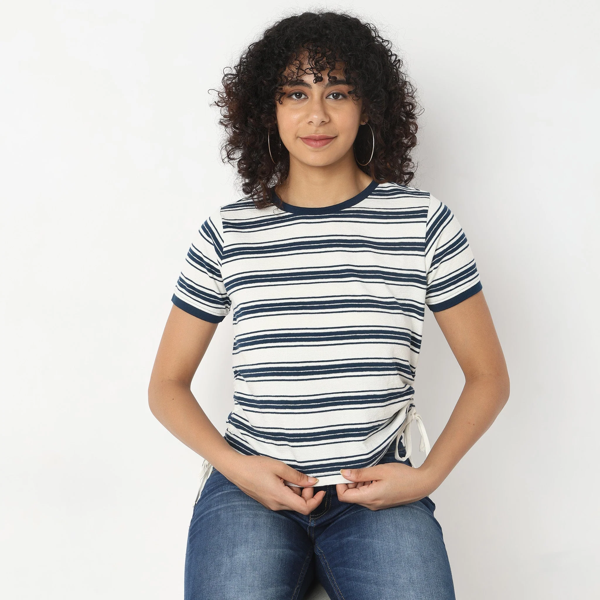 Slim Fit Striped T-Shirt - Image 7