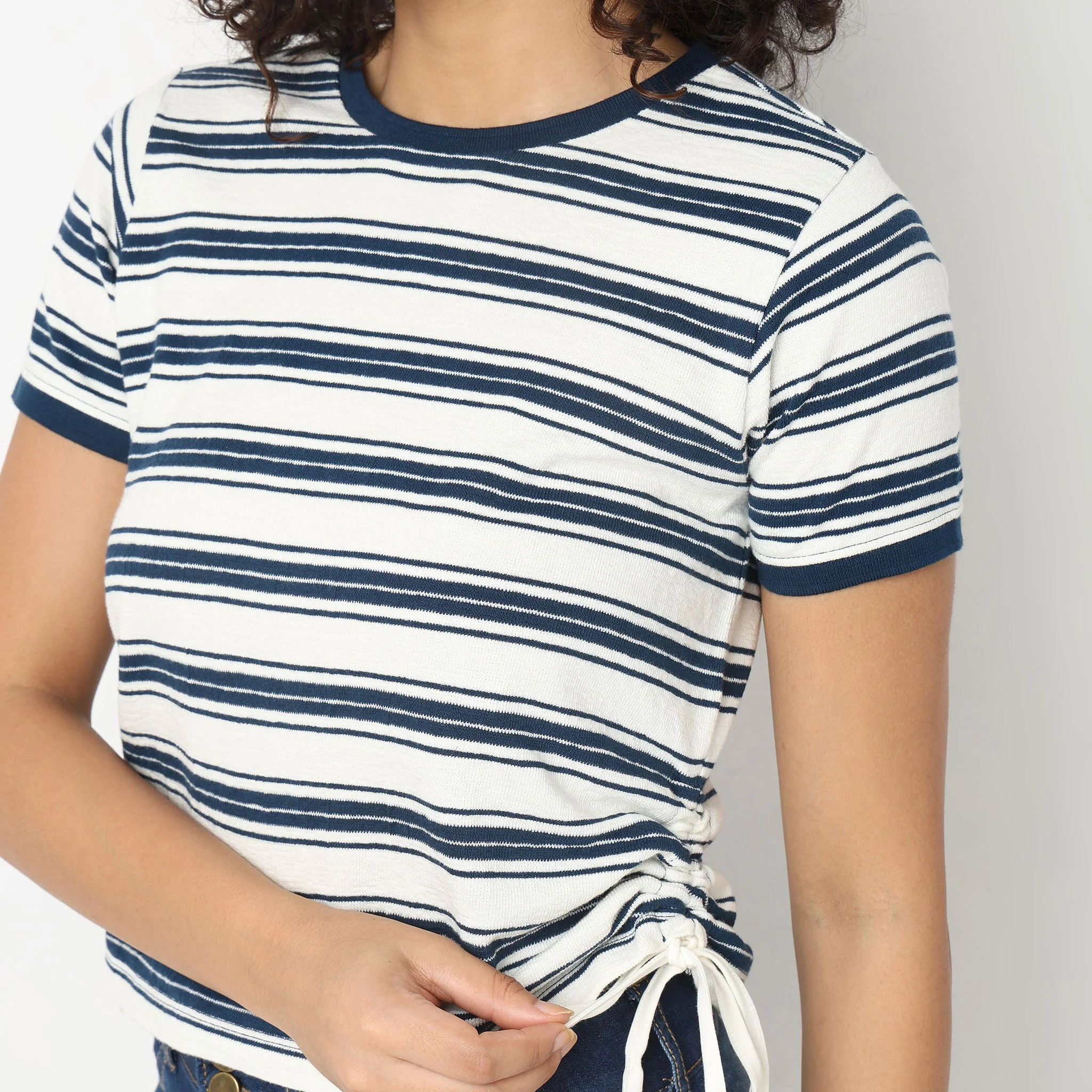 Slim Fit Striped T-Shirt - Image 8