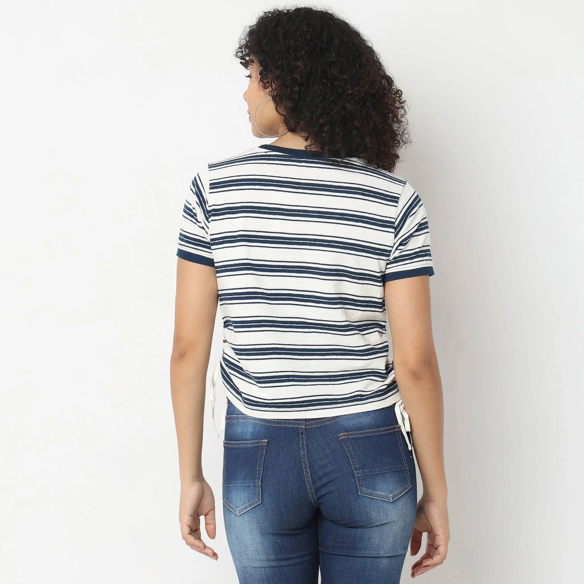 Slim Fit Striped T-Shirt - Image 9