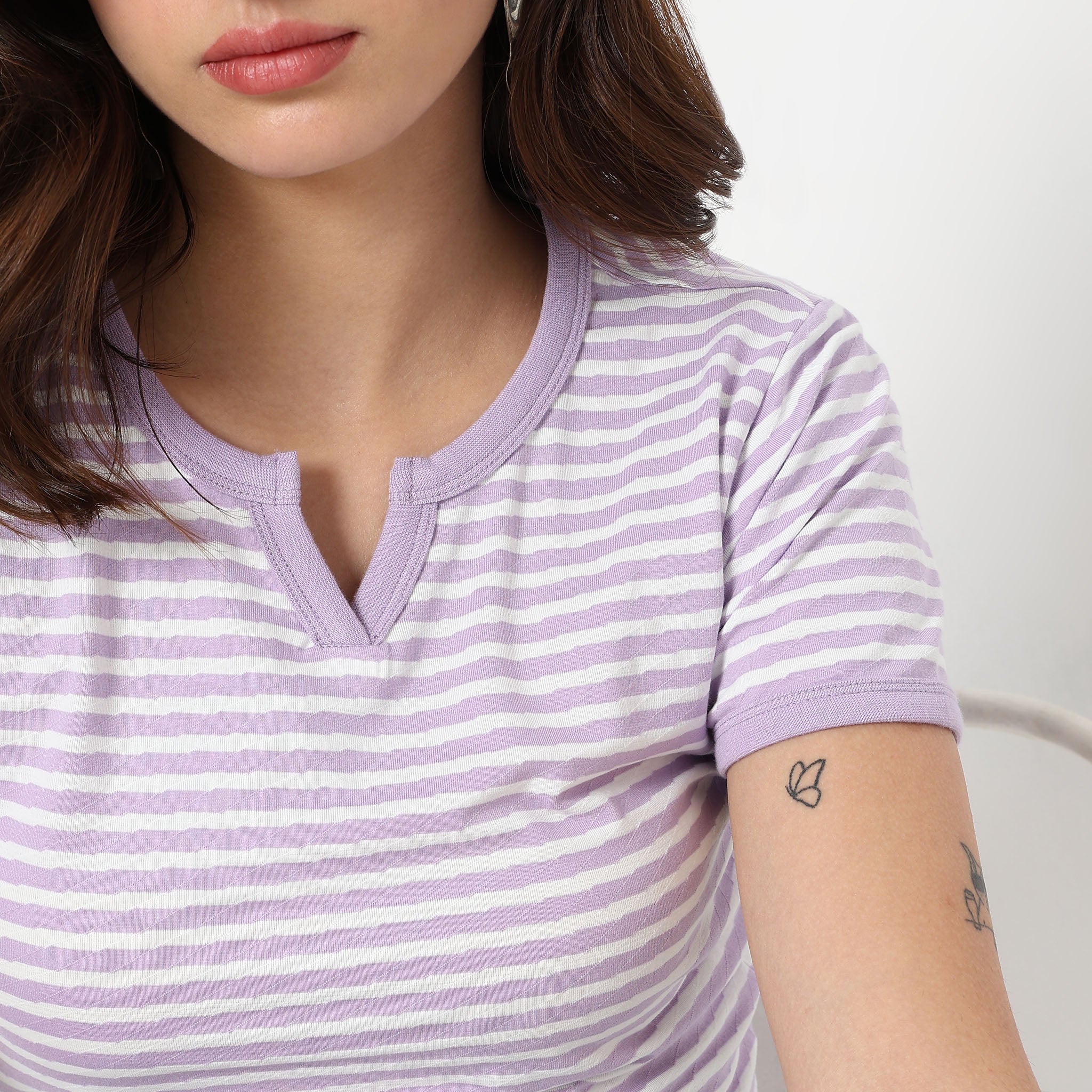 Slim Fit Striped T-Shirt - Image 14