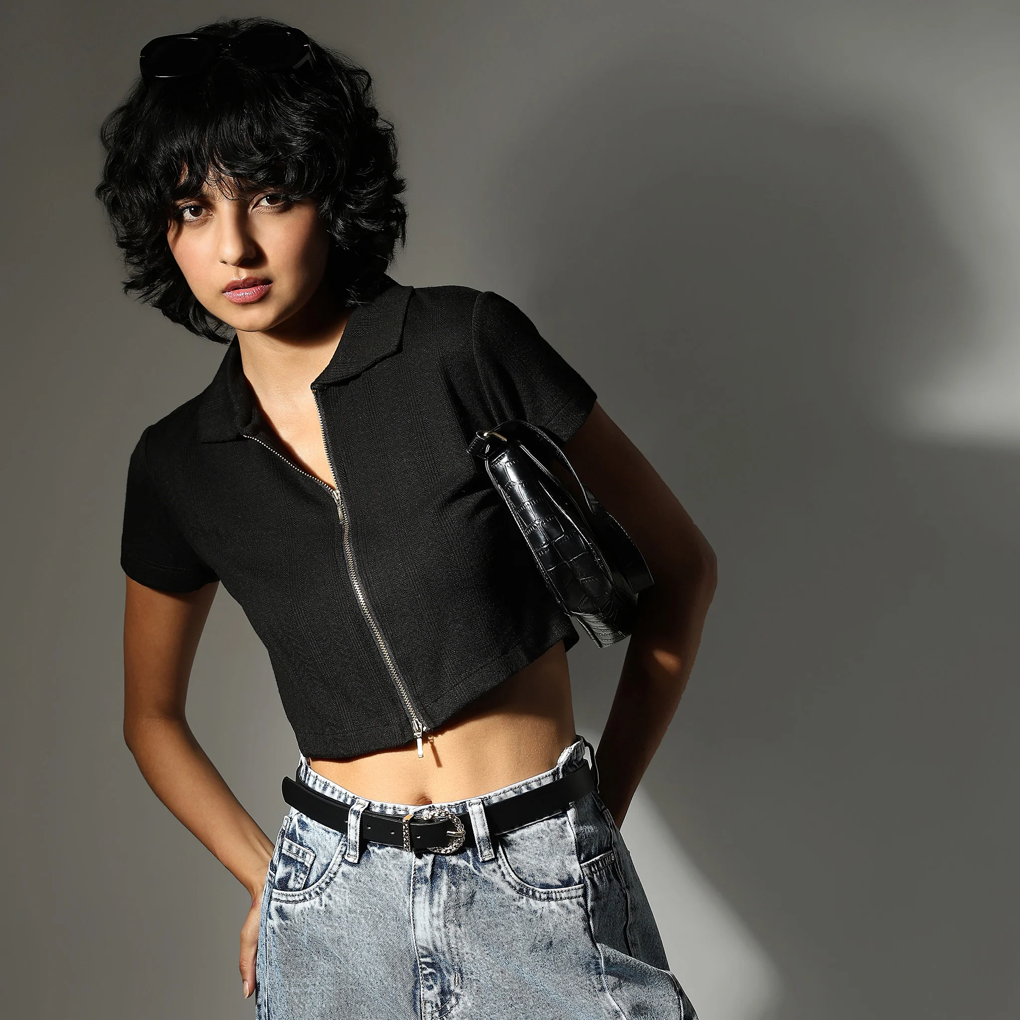 Slim Fit Structured T-Shirt