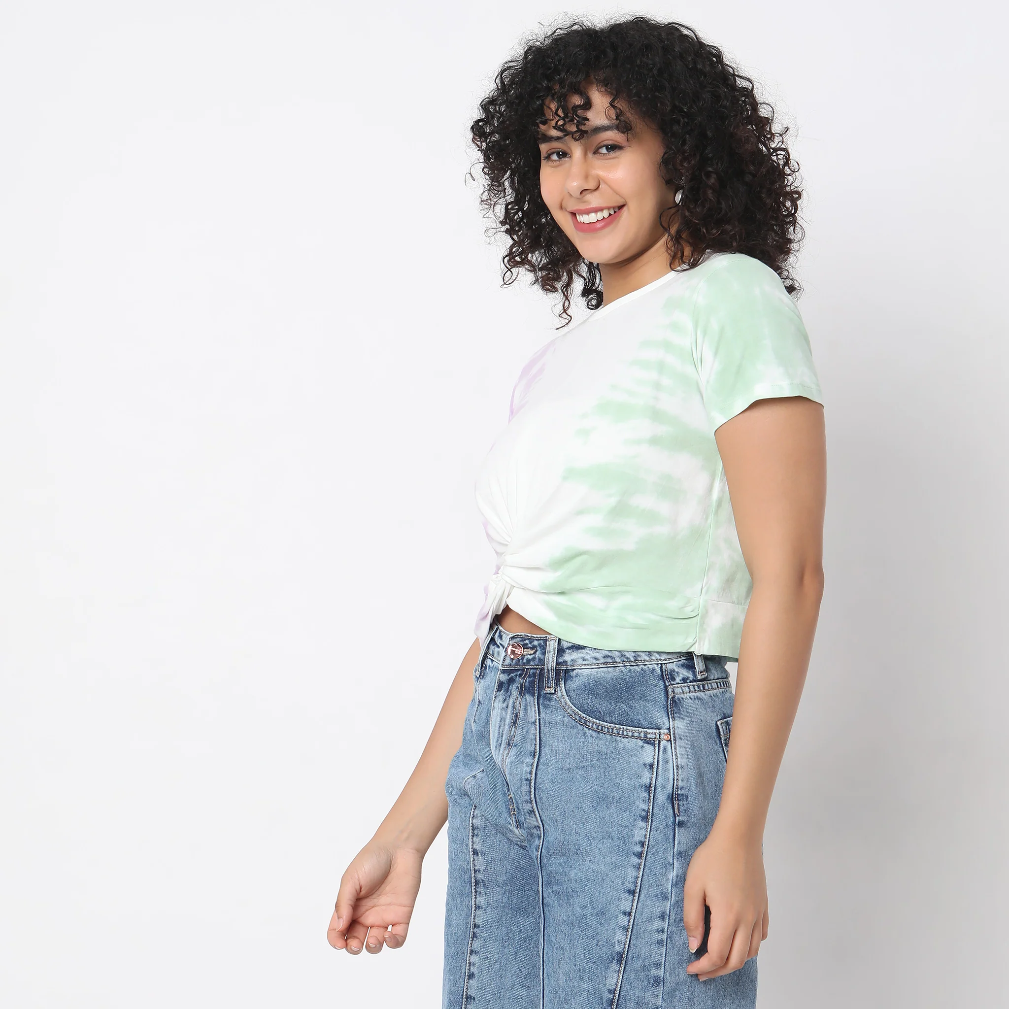 Slim Fit Tie - Dye T-Shirt - Image 5