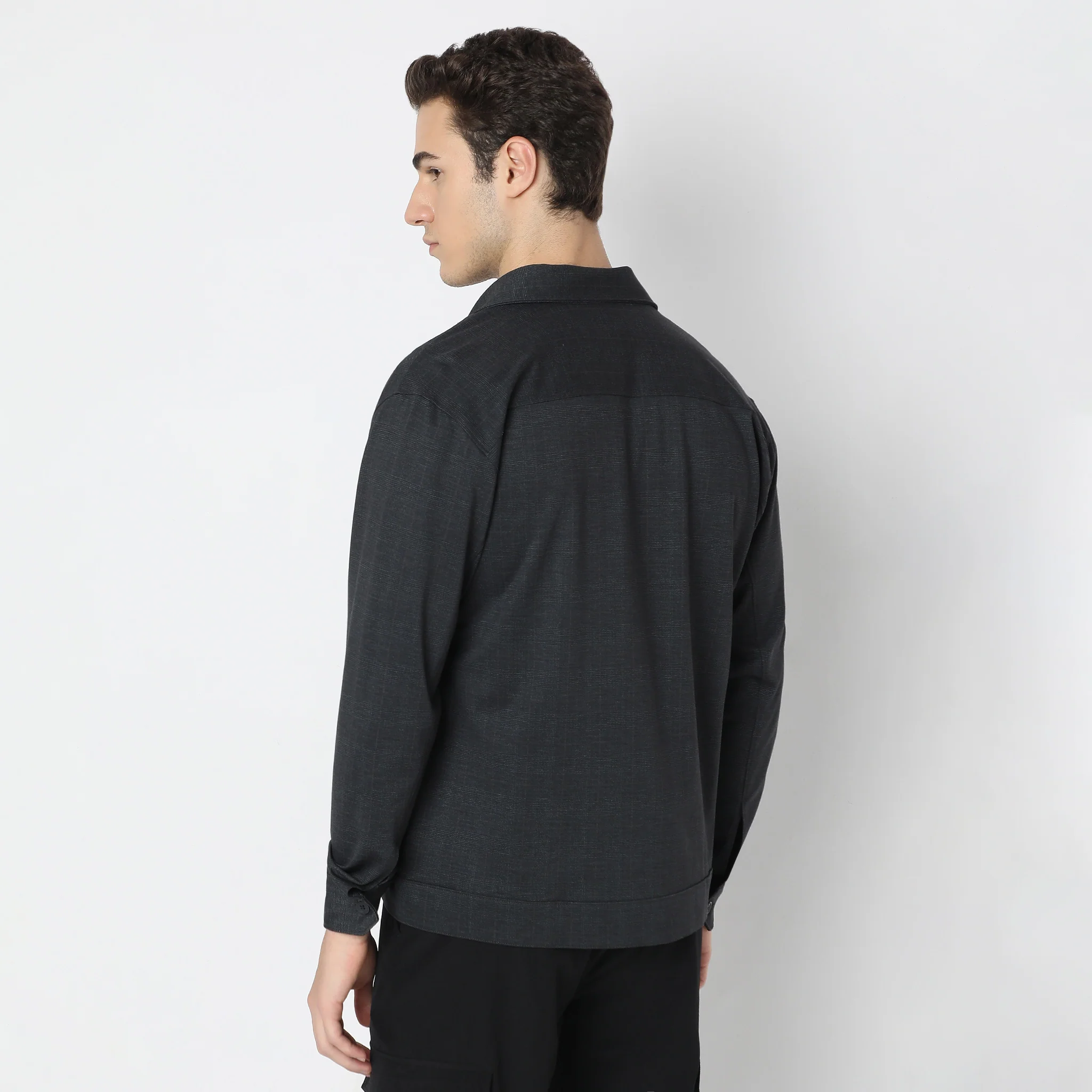 Slim Ft Solid Explorer Shirt - Image 3