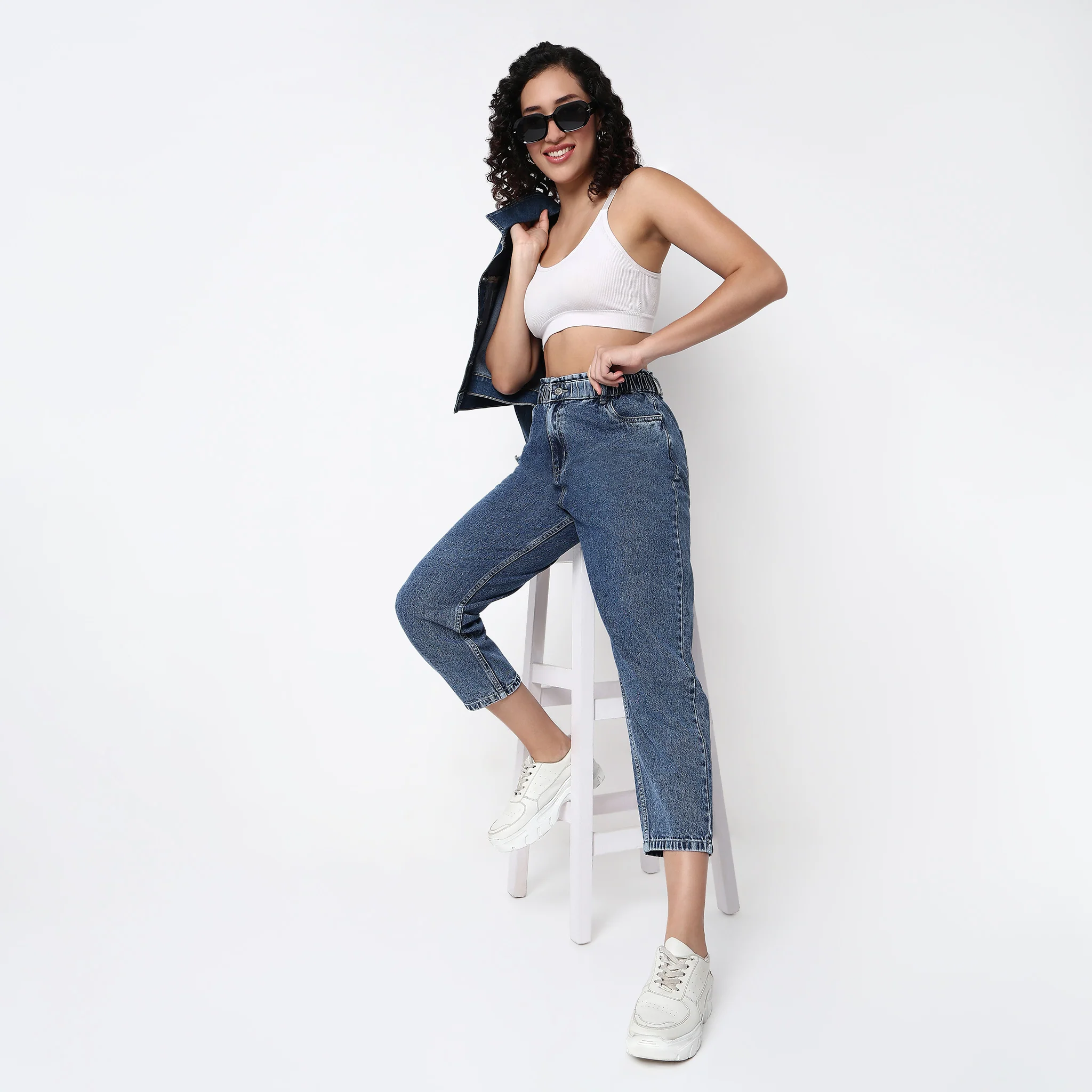 SU Jeans™ - Slouch Fit High Rise Jeans **Most Popular** - Image 11