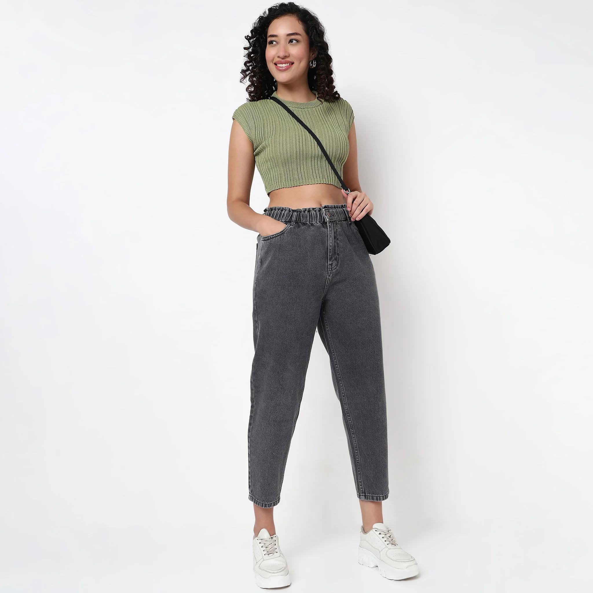 SU Jeans™ - Slouch Fit High Rise Jeans **Most Popular** - Image 6