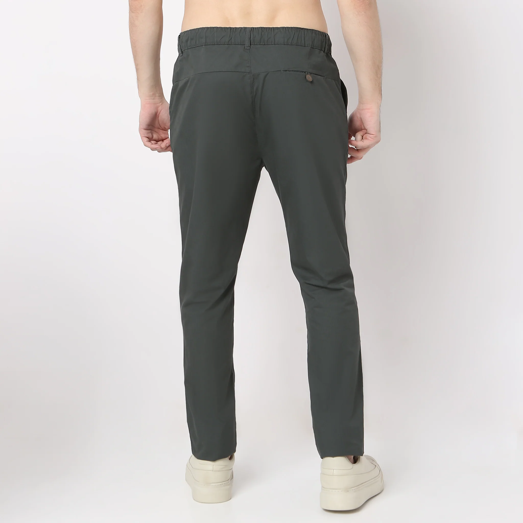 Brunch Pantsᵉˣ - Lounge pants Modern Elasticated Waistband Ankle Length 100% Cotton - Image 18