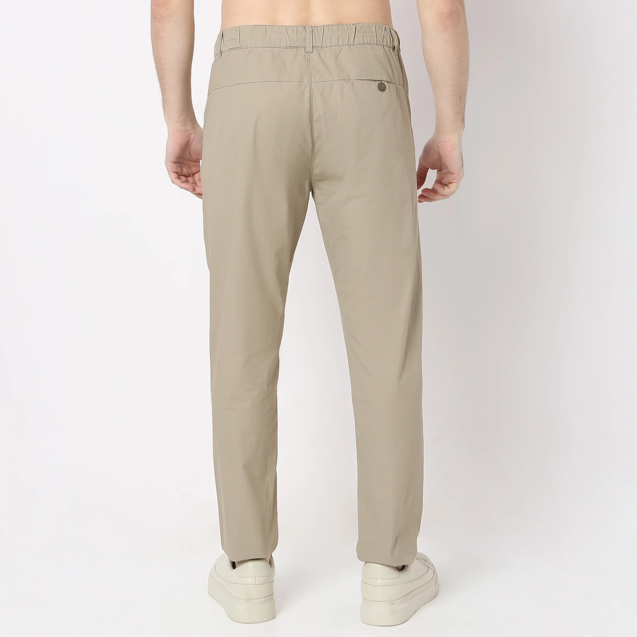 Brunch Pantsᵉˣ - Lounge pants Modern Elasticated Waistband Ankle Length 100% Cotton - Image 8