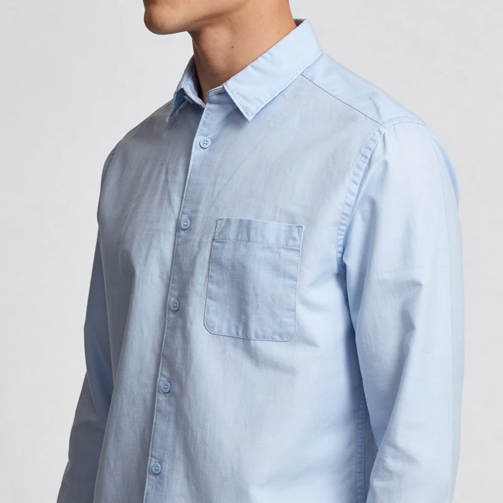 LininįµĖ£ - Linen Enriched Fine Natural Blend Shirts Solid Full Sleeve Shirts - Image 34