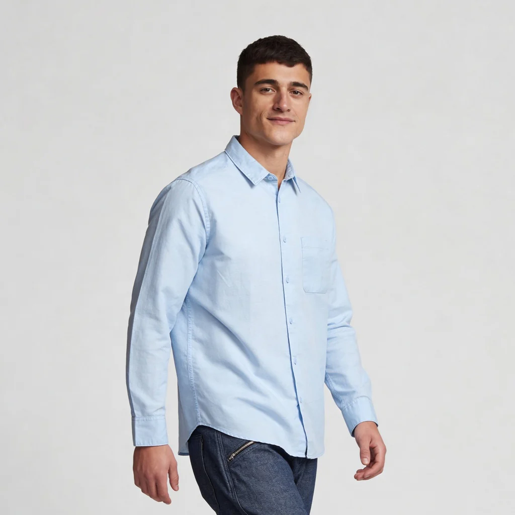 LininįµĖ£ - Linen Enriched Fine Natural Blend Shirts Solid Full Sleeve Shirts - Image 35