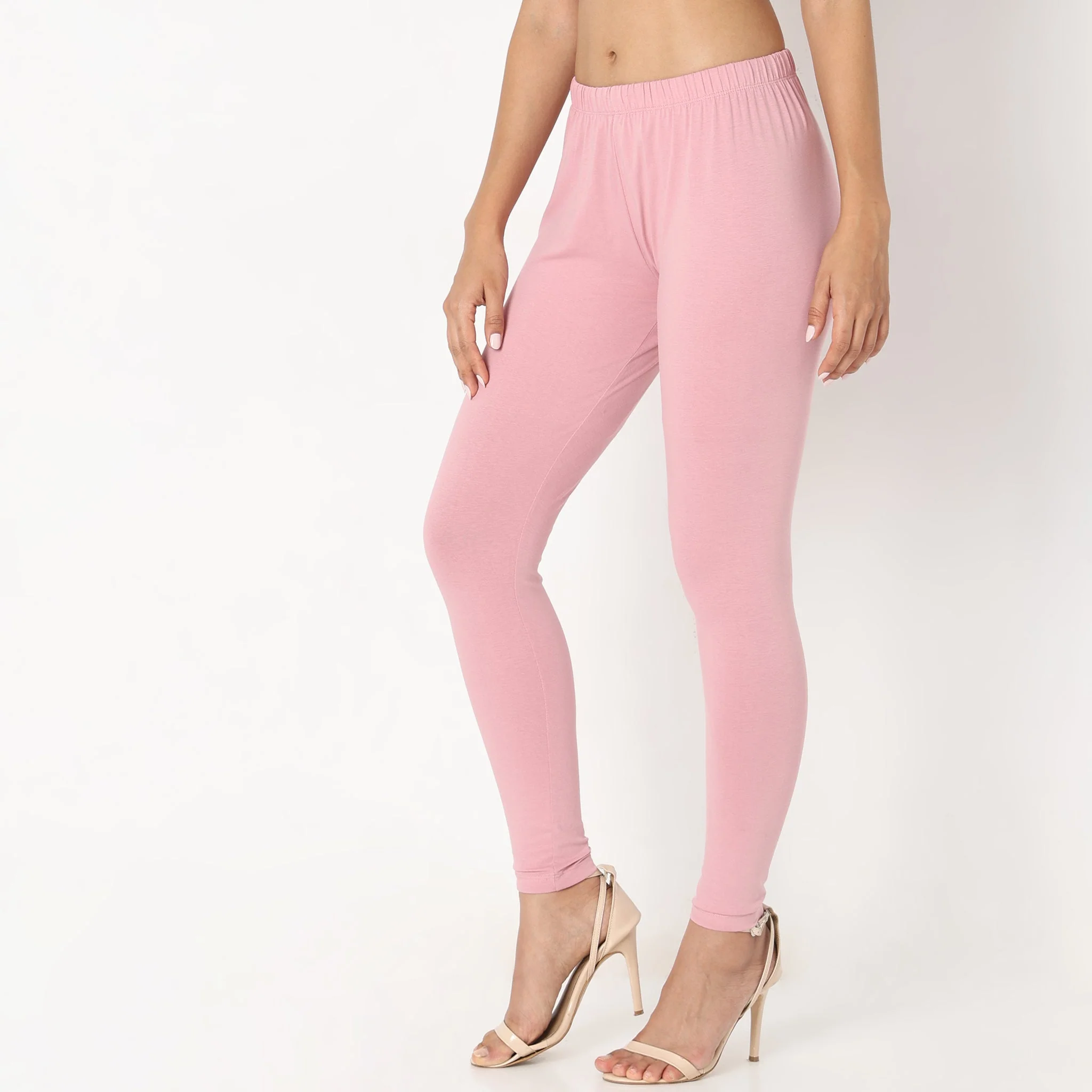Ankle Length Slim Fit Leggings - Image 20