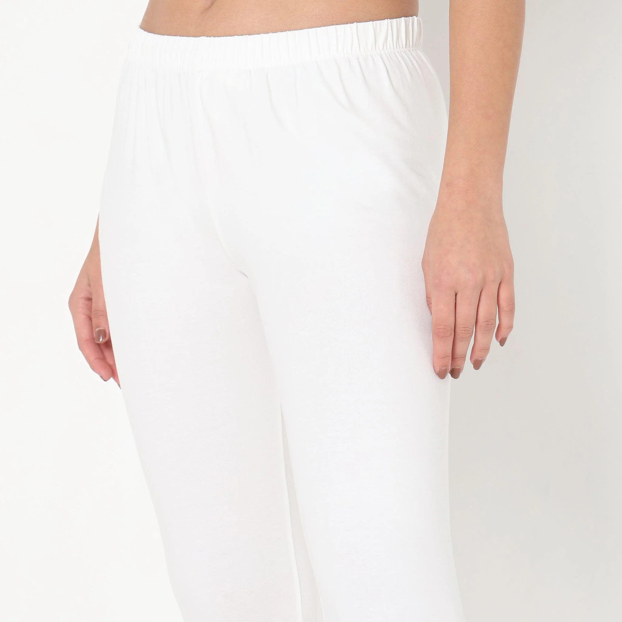 Ankle Length Slim Fit Leggings - Image 24
