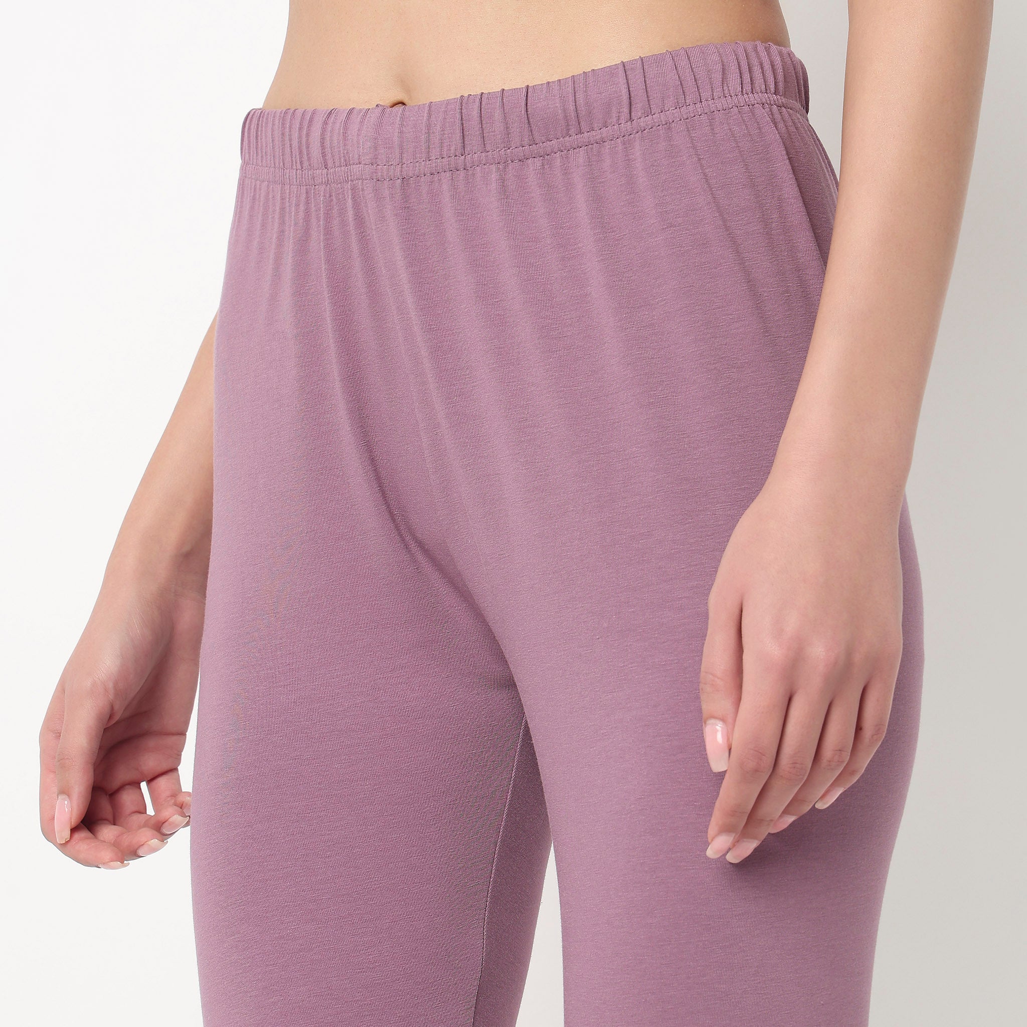 Ankle Length Slim Fit Leggings - Image 49
