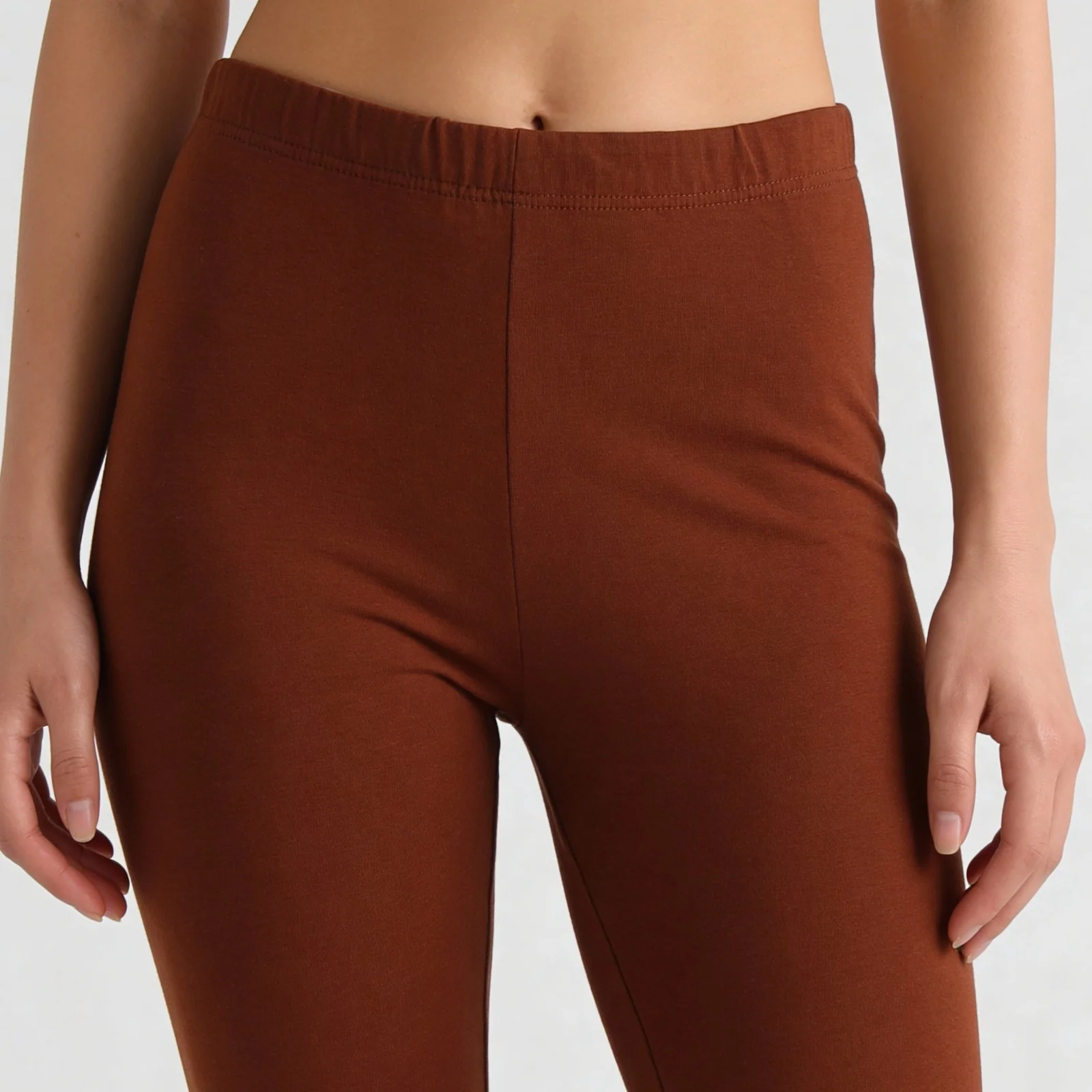 Ankle Length Slim Fit Leggings - Image 59