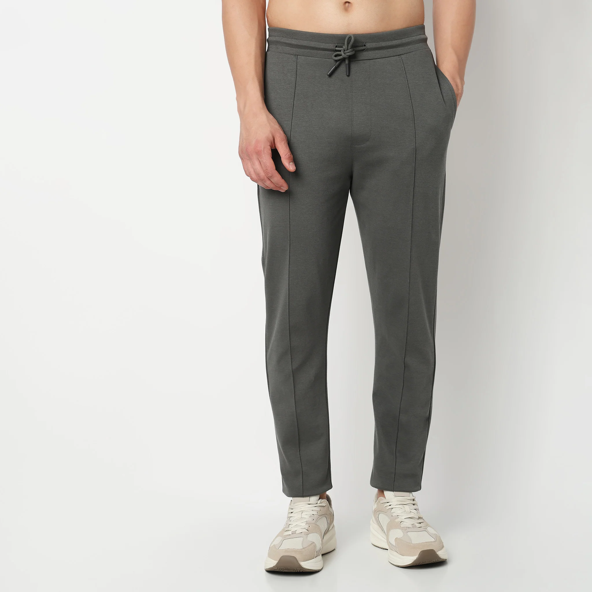 Solid Flexi Trackpants - Image 2