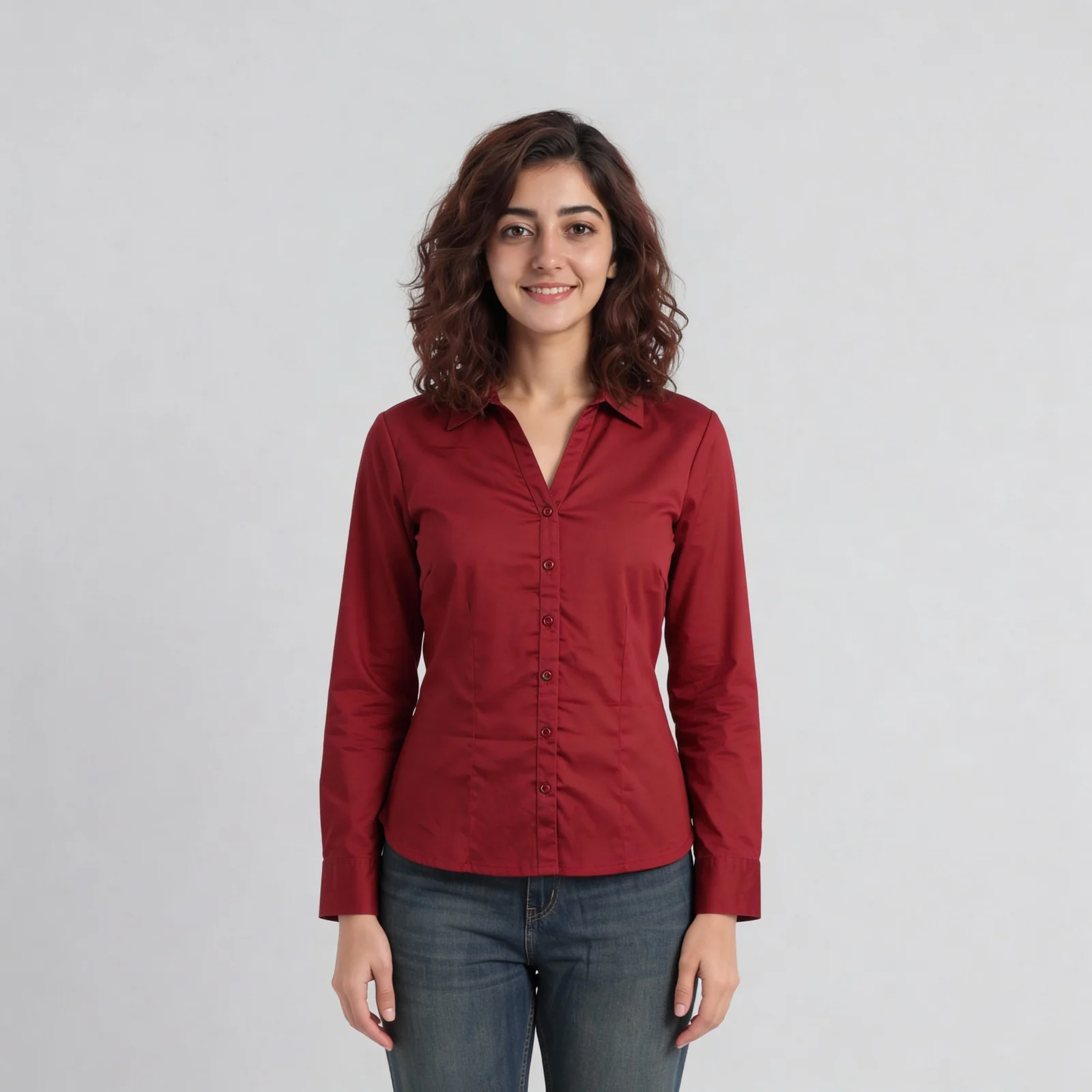 Solid Full Sleeve Shirt - Image 2