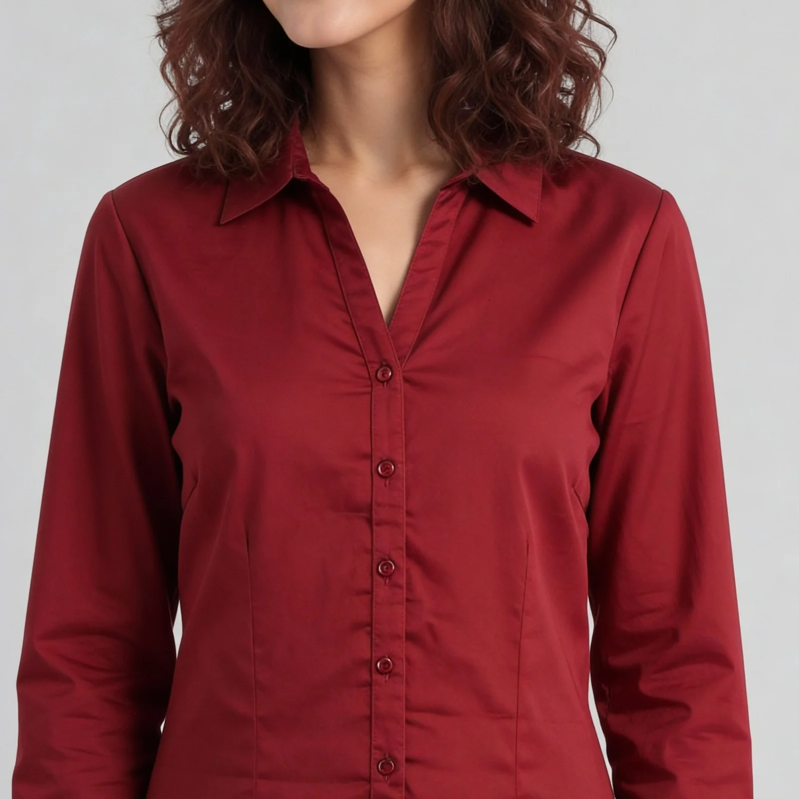 Solid Full Sleeve Shirt - Image 4