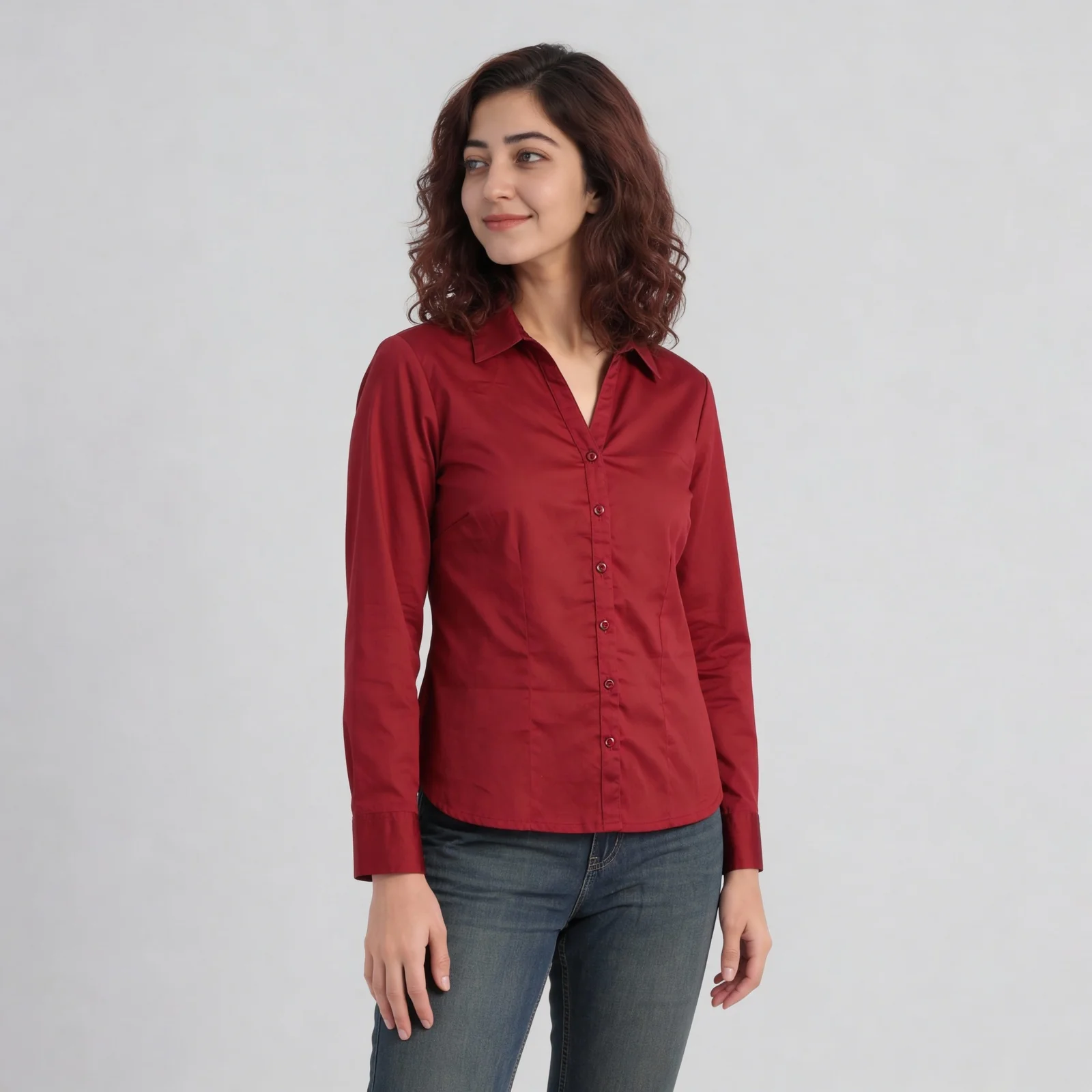 Solid Full Sleeve Shirt - Image 5
