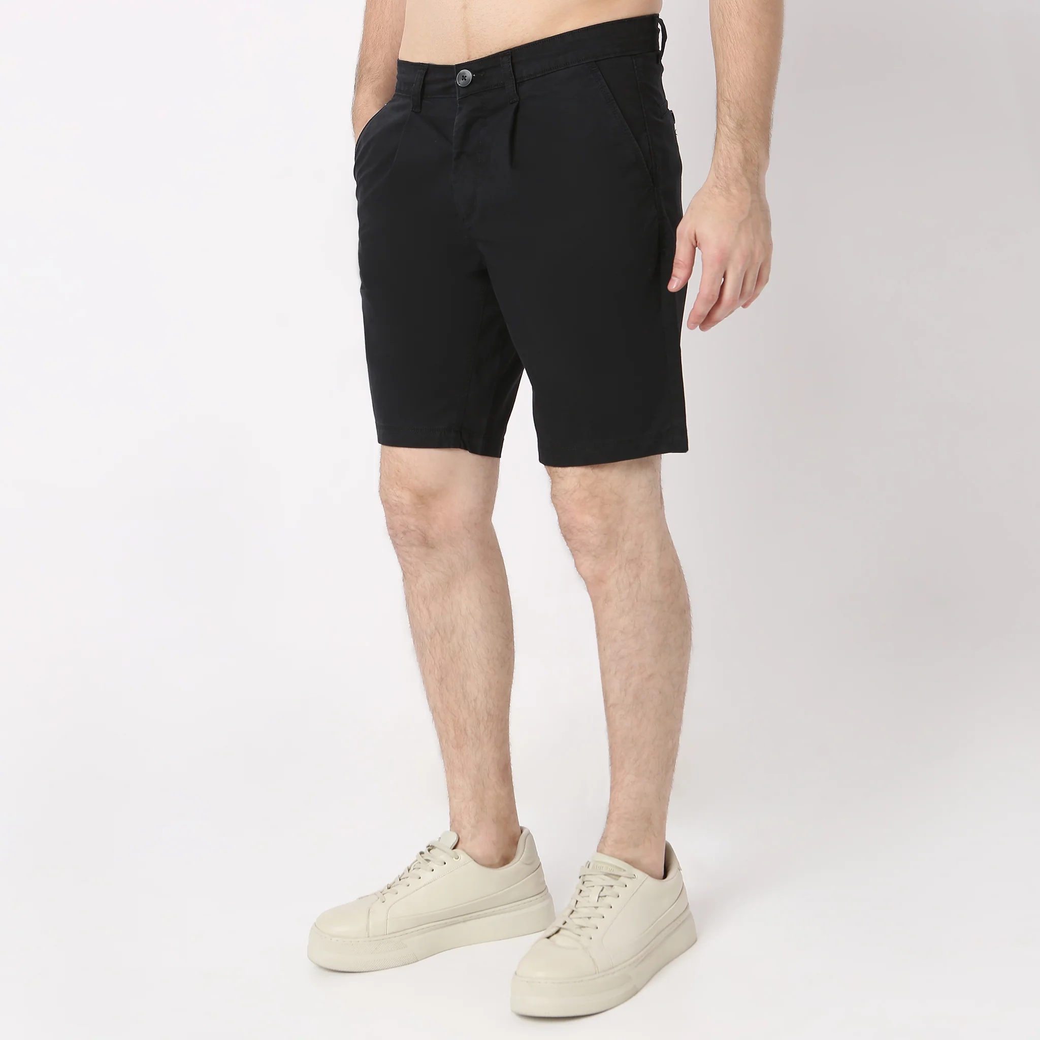 Varsity Activeᵉˣ Shorts - Cotton Chino With E-fast® Stretch - Knee Length With Active Waist - Image 15