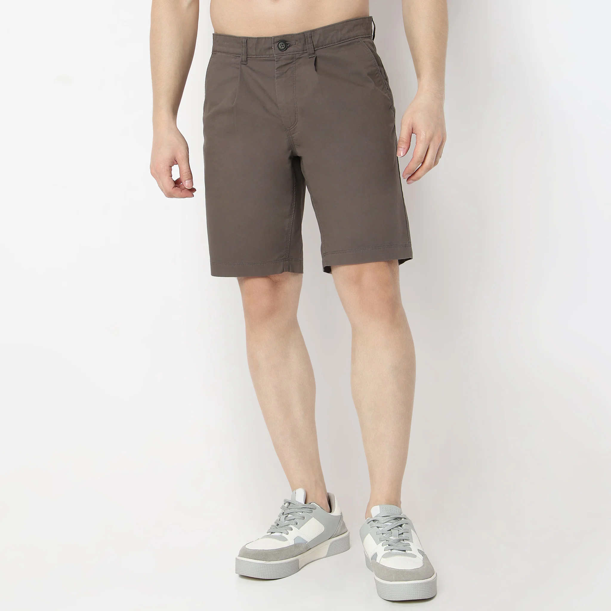 Varsity Activeᵉˣ Shorts - Cotton Chino With E-fast® Stretch - Knee Length With Active Waist - Image 22