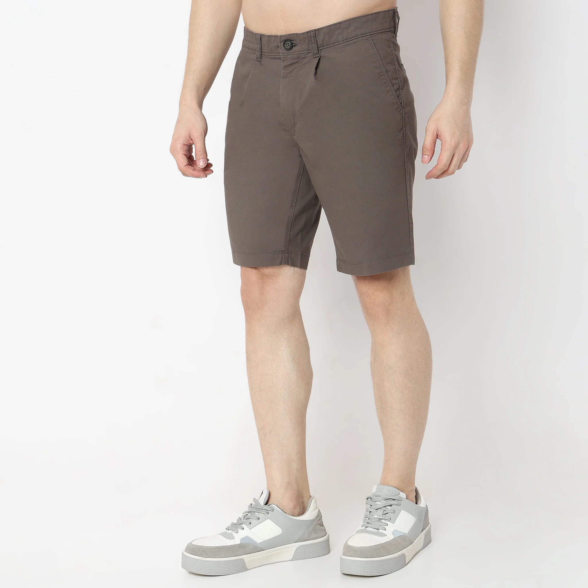 Varsity Activeᵉˣ Shorts - Cotton Chino With E-fast® Stretch - Knee Length With Active Waist - Image 25