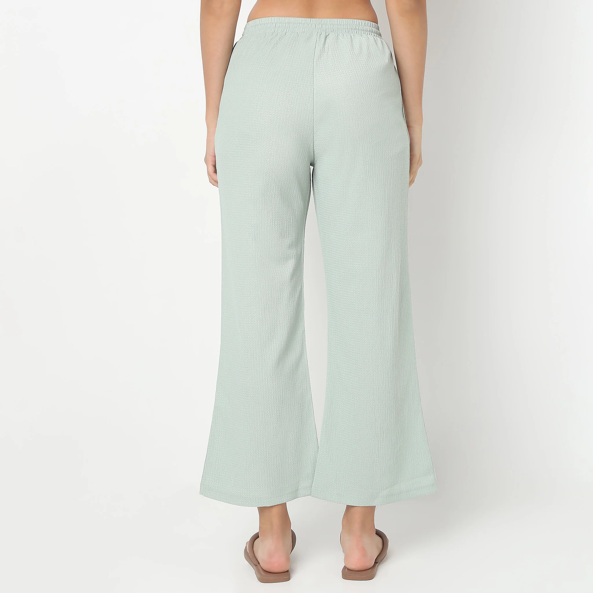 Solid Loungewear Palazzo - Image 8