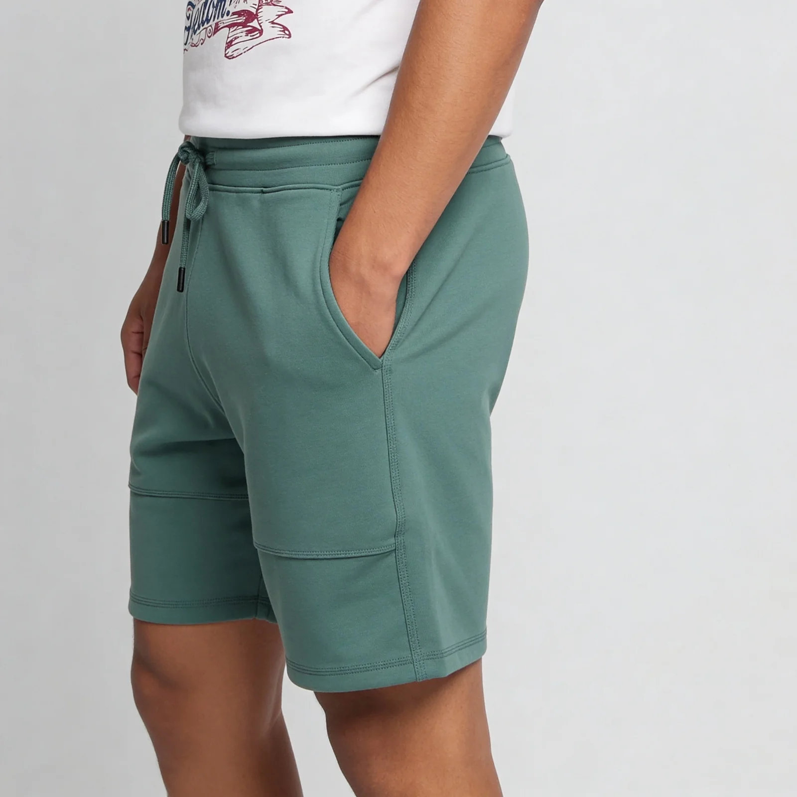 Solid Mid Rise Aero Shorts - Image 14