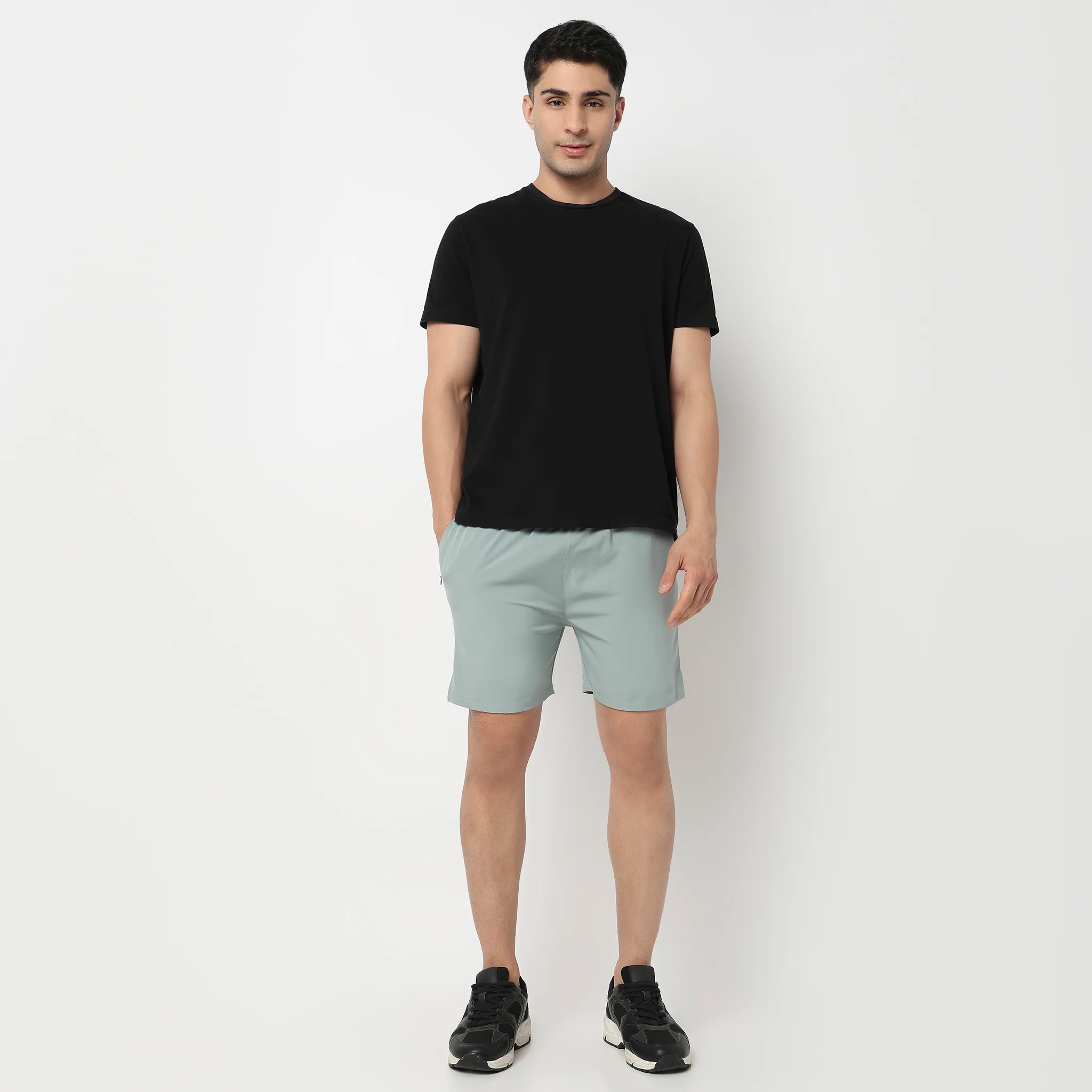 Air Dry Solid Running Shorts - Image 11