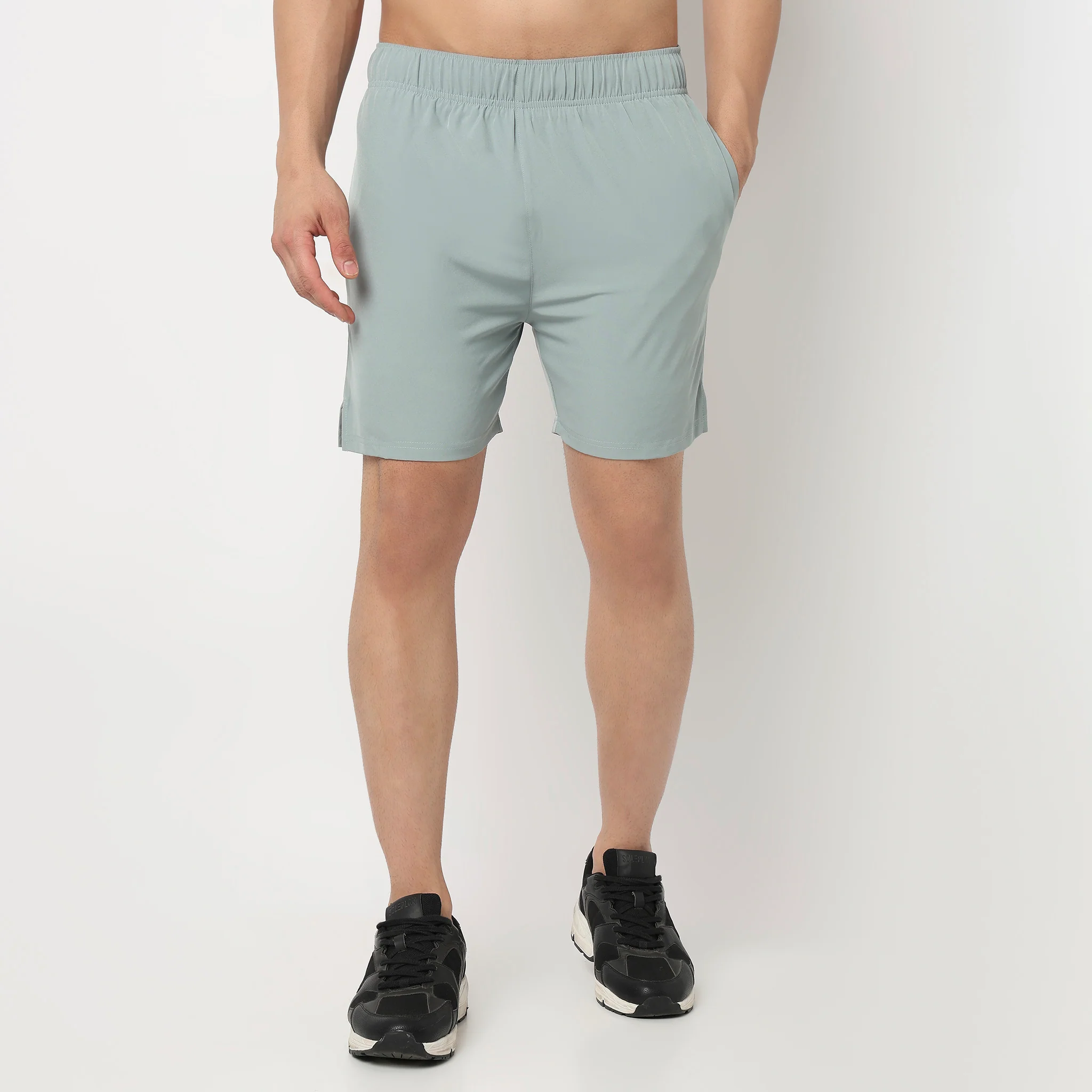 Air Dry Solid Running Shorts - Image 12