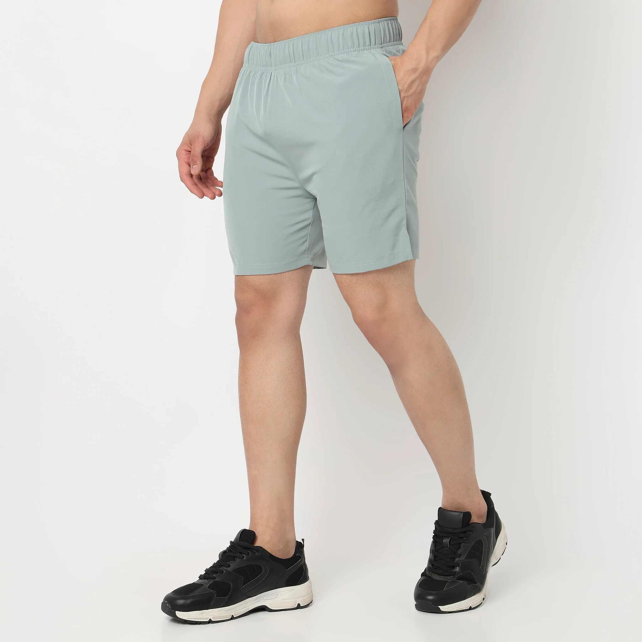 Air Dry Solid Running Shorts - Image 15