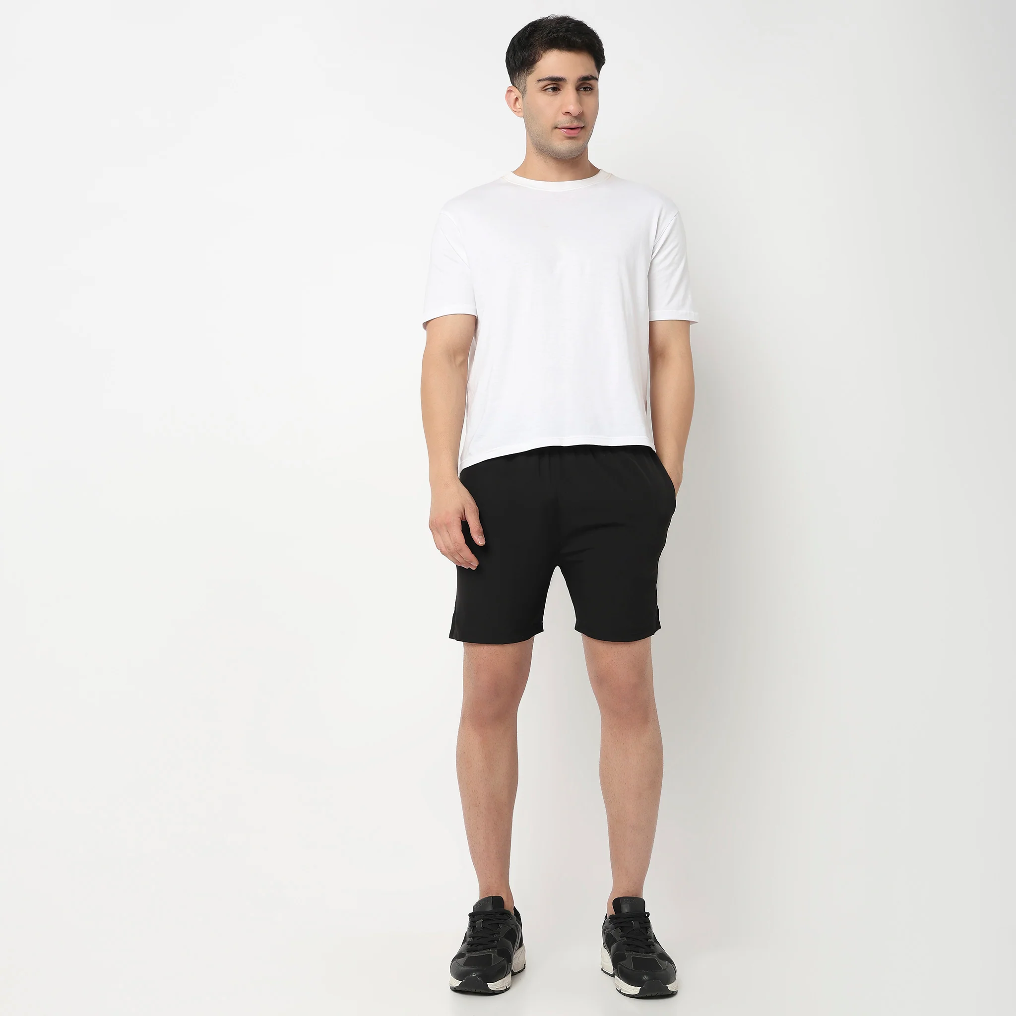 Air Dry Solid Running Shorts - Image 16