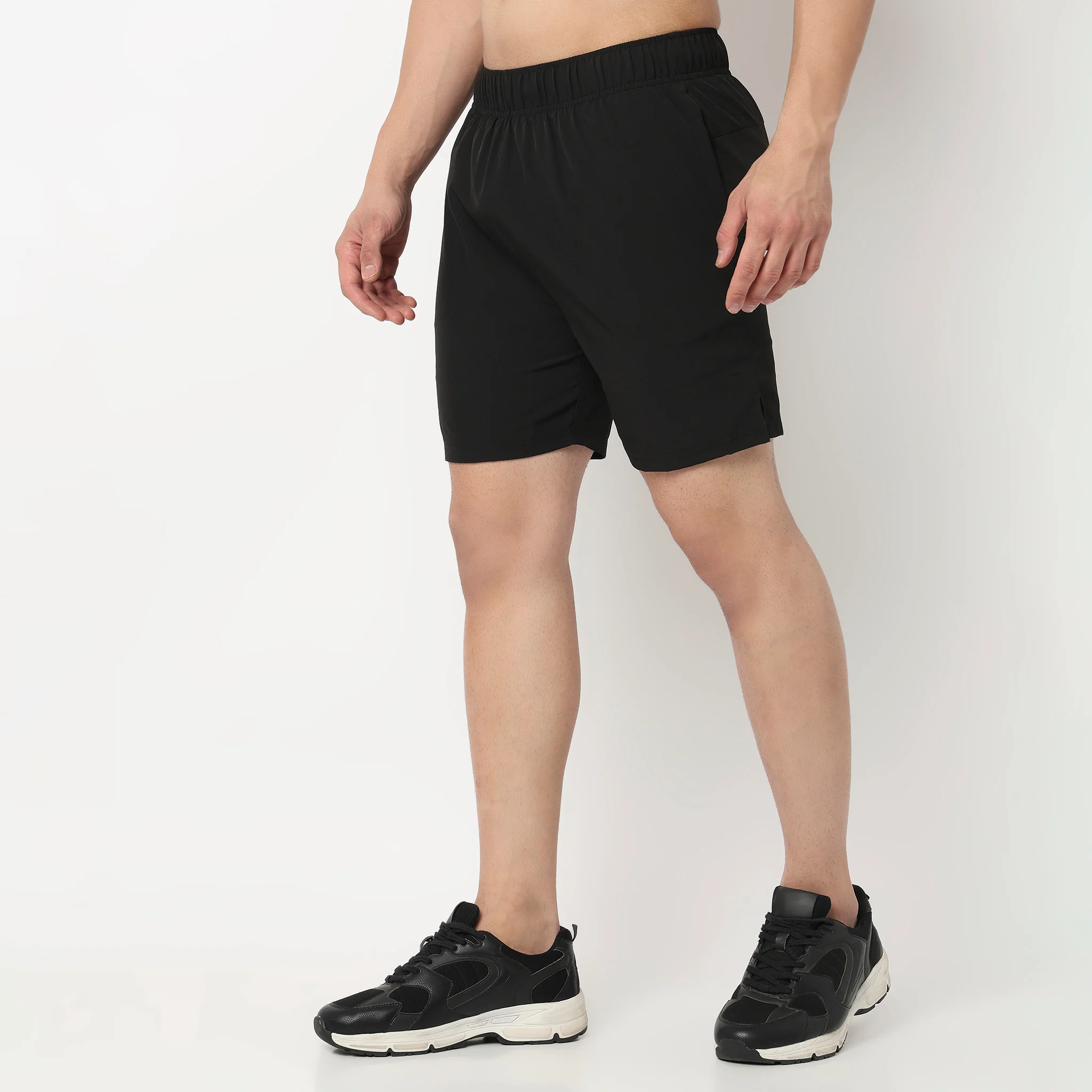 Air Dry Solid Running Shorts - Image 19