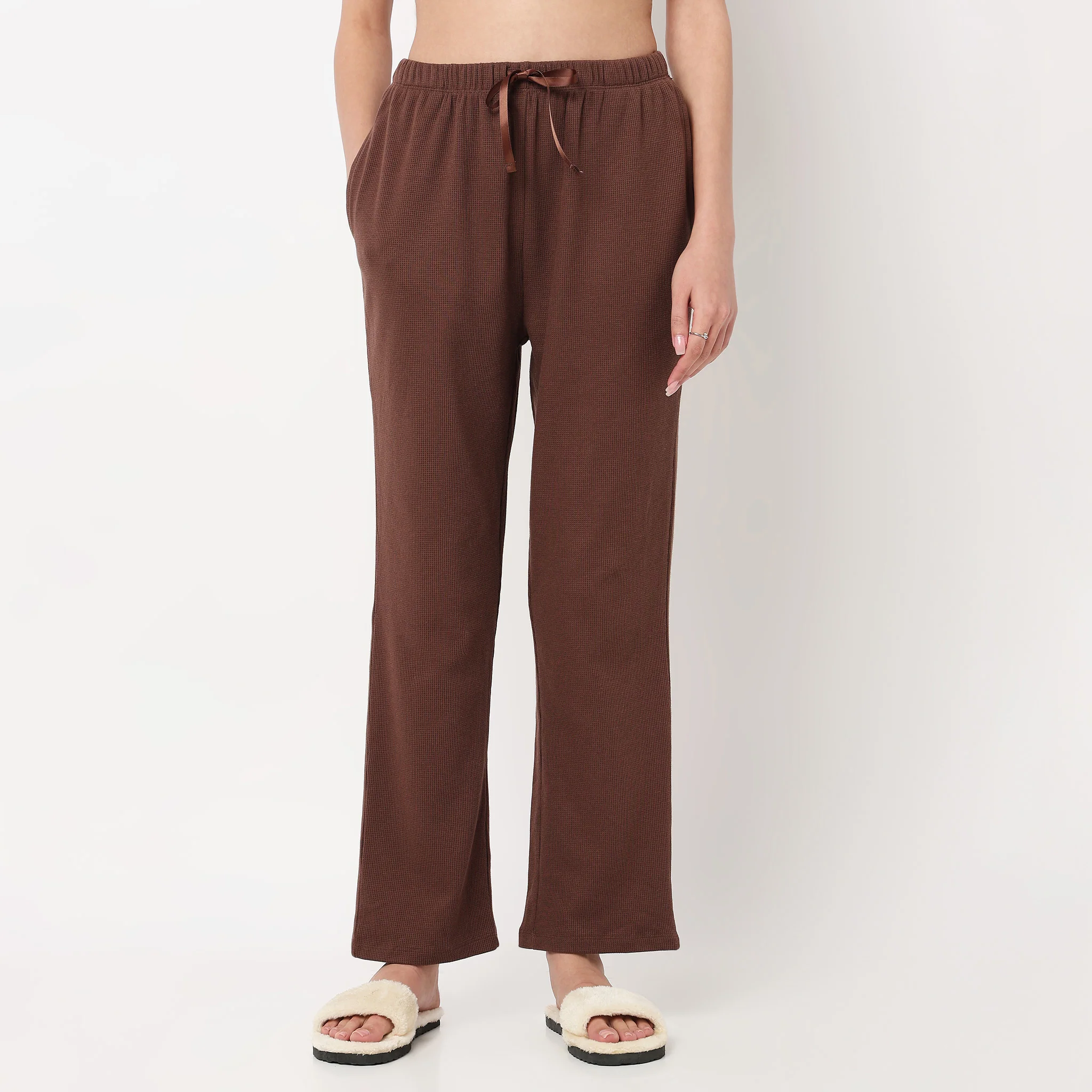 Solid T-Shirt with Pyjama Sleepwear Sets - Image 6