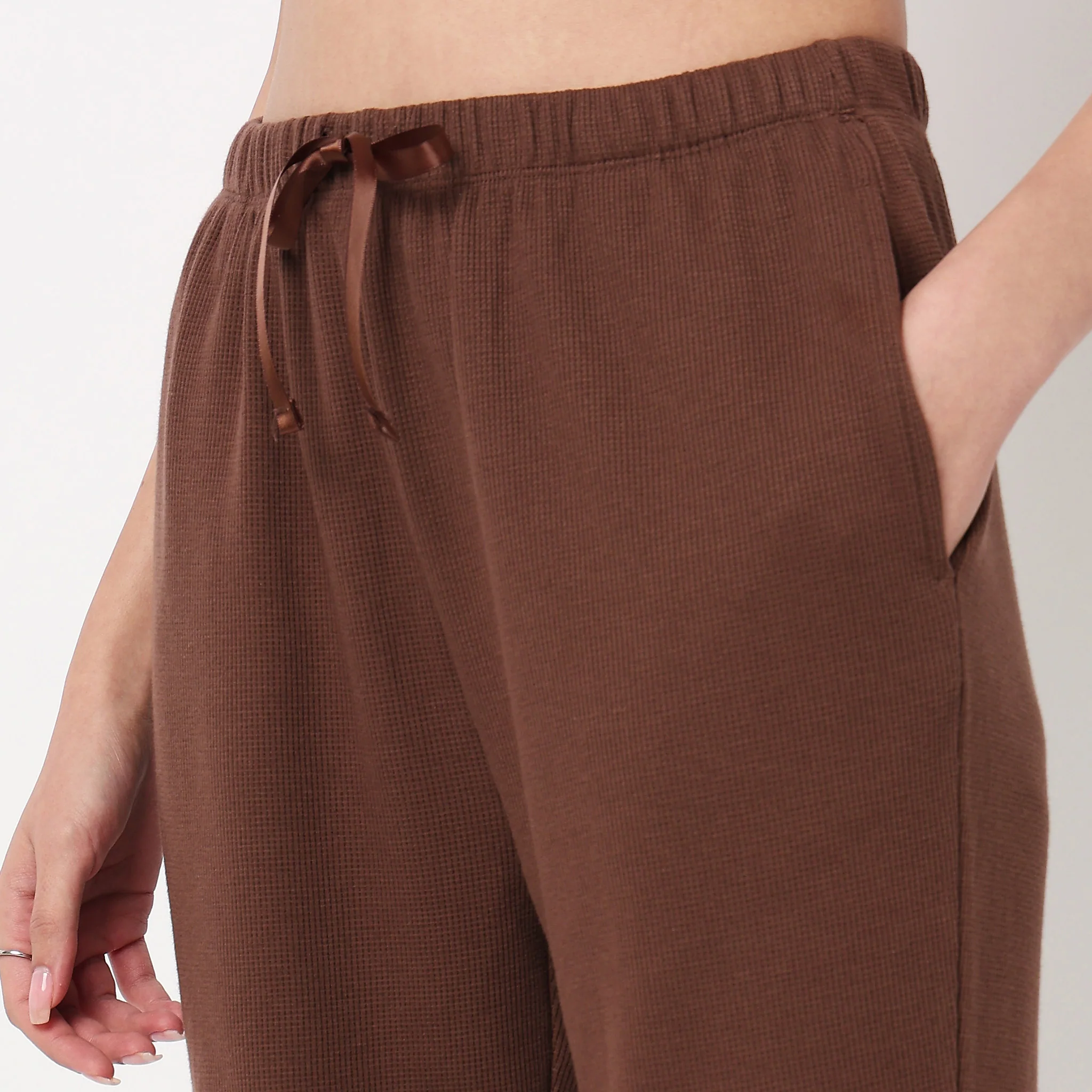 Solid T-Shirt with Pyjama Sleepwear Sets - Image 7