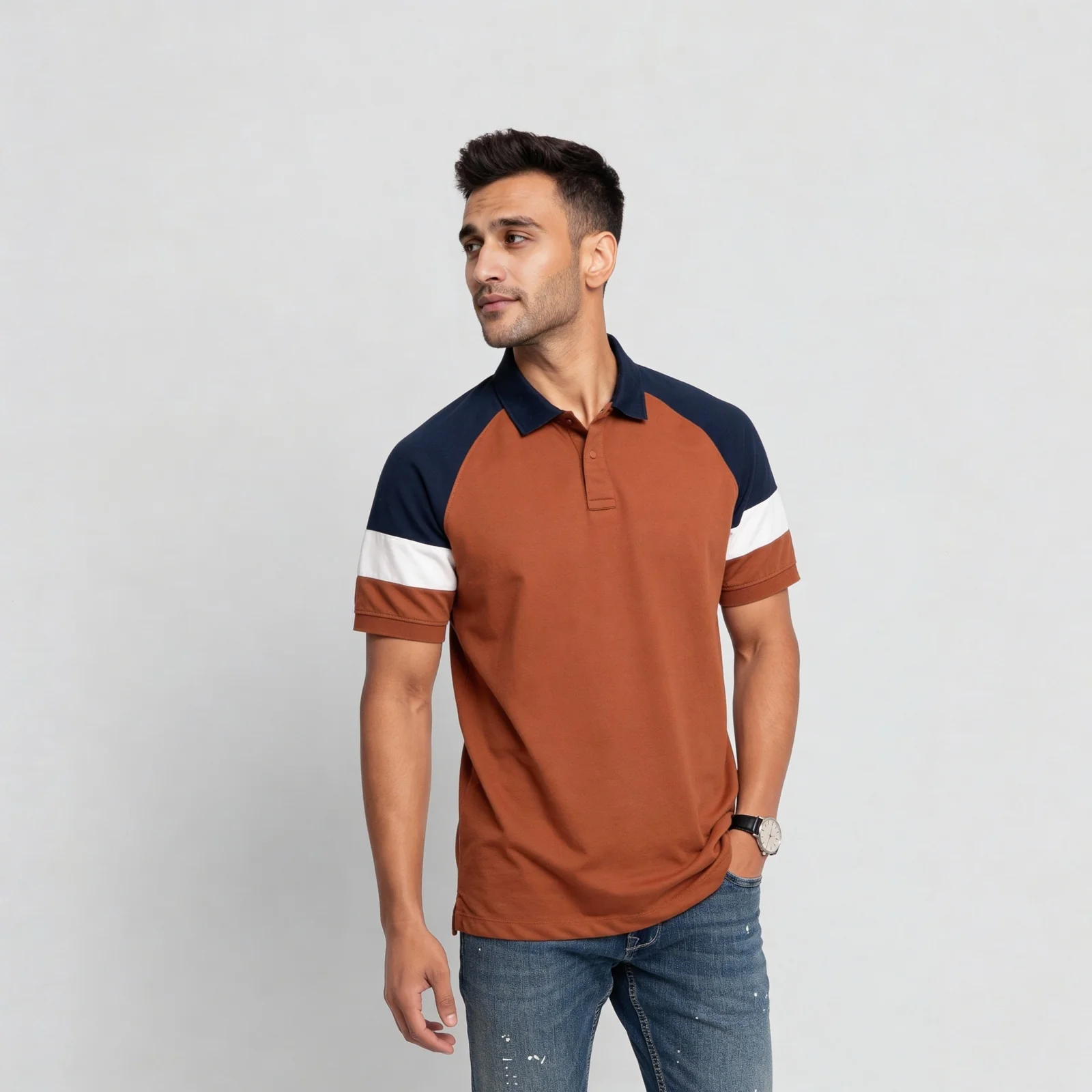 Solid Urban Polo T-Shirt - Image 10
