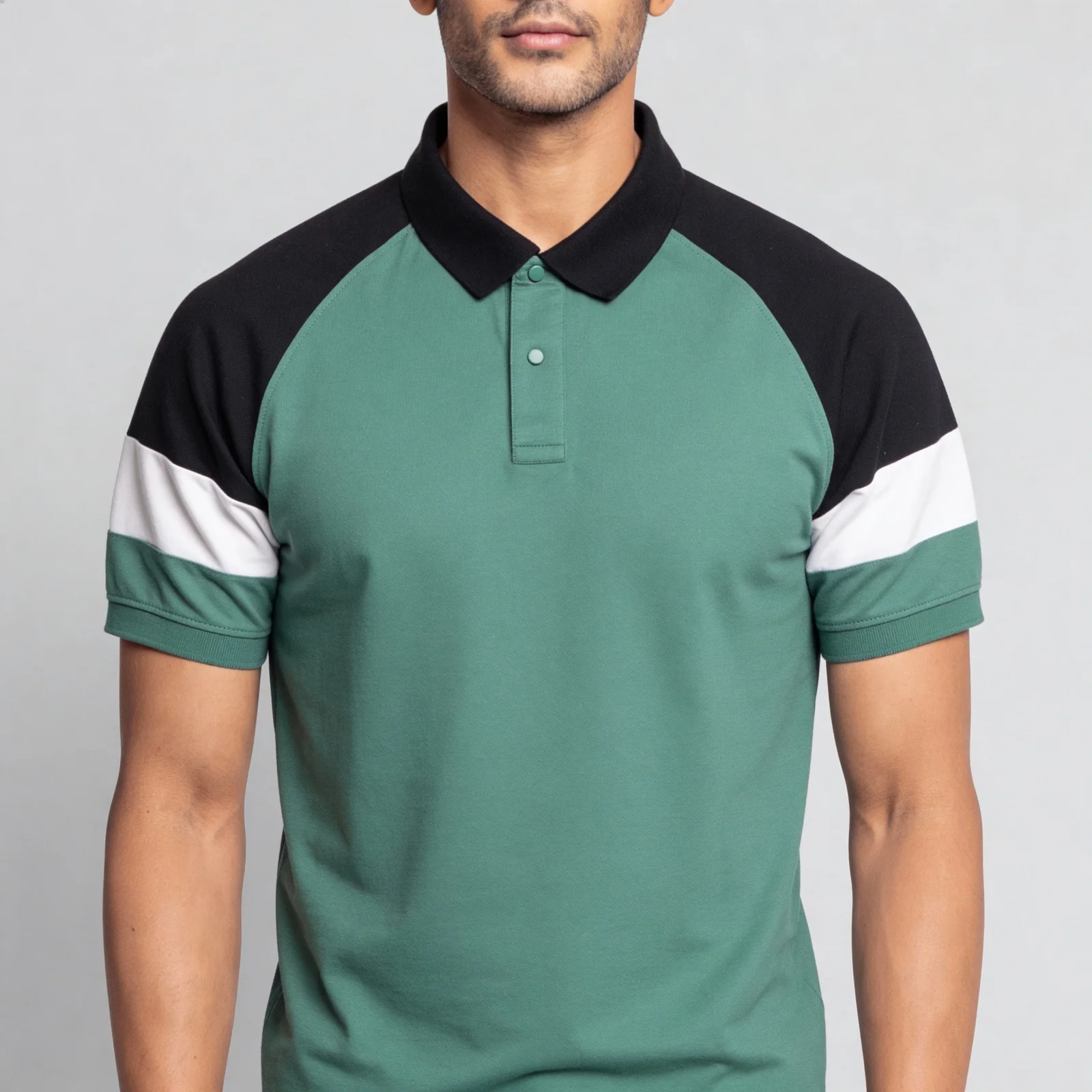 Solid Urban Polo T-Shirt - Image 4