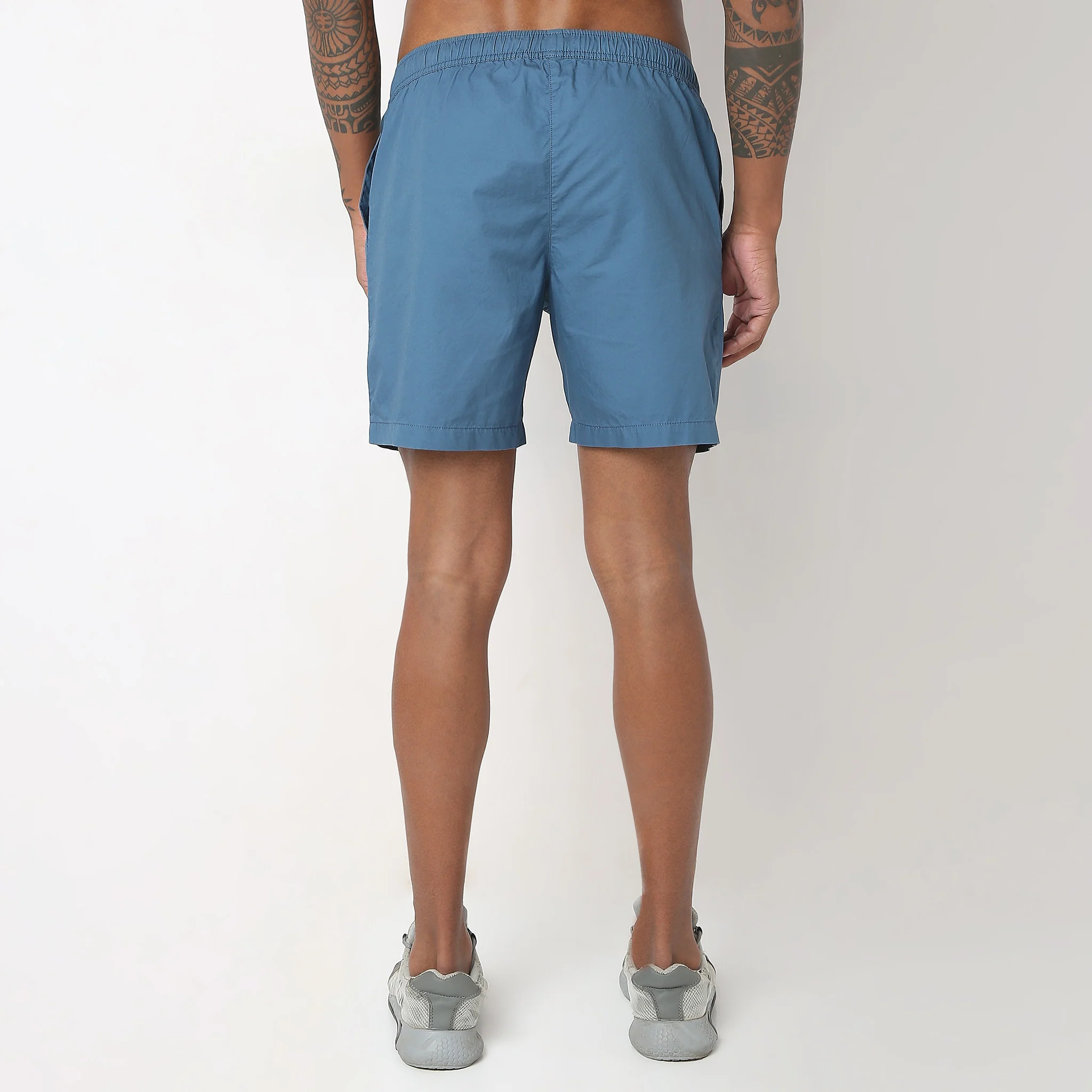 Walk Shortsᵉˣ 100% Cotton With Easy Waistband And Secure Mobile Pocket - Image 3