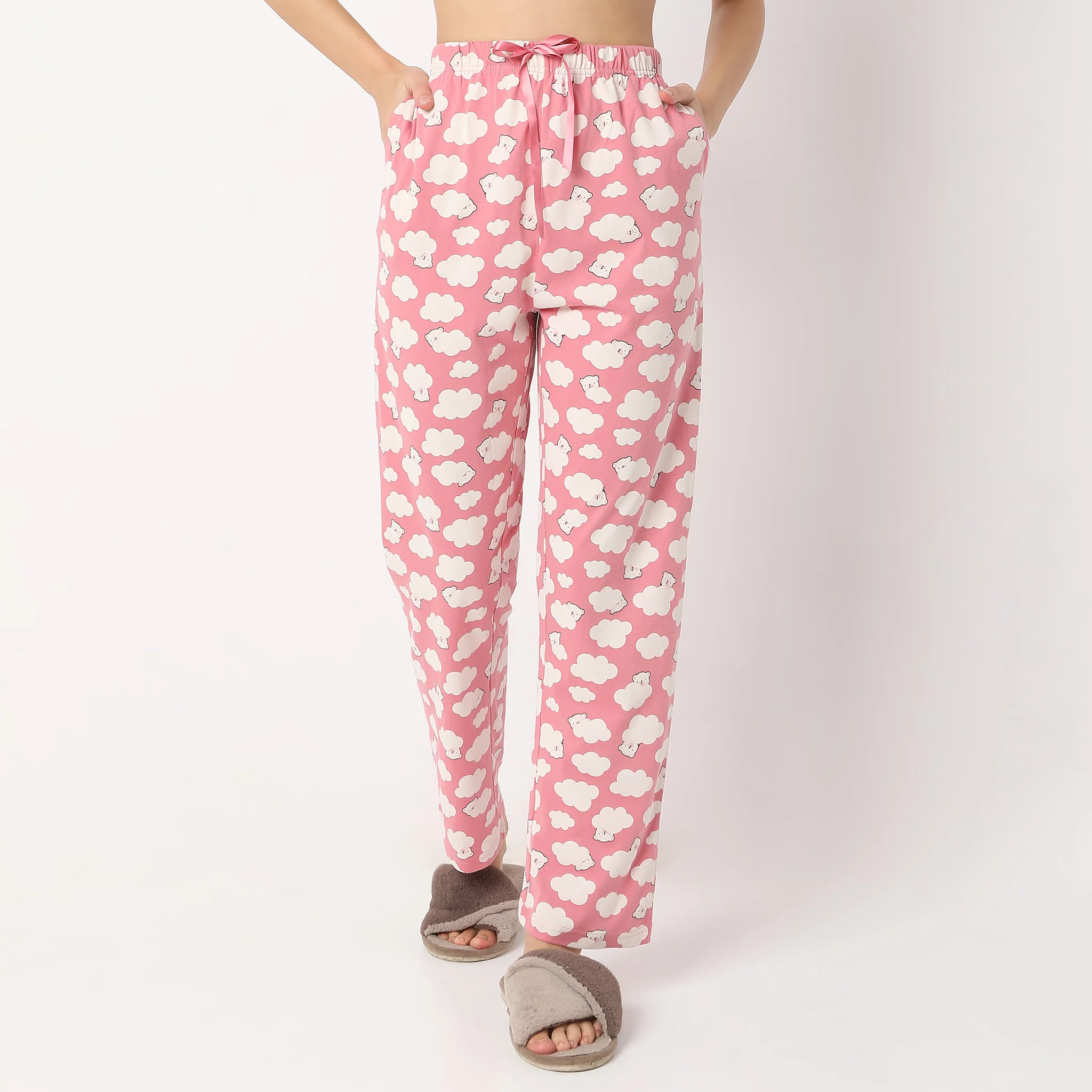 Starts And Moon Full-Length Lounge Pyjamas - Image 2