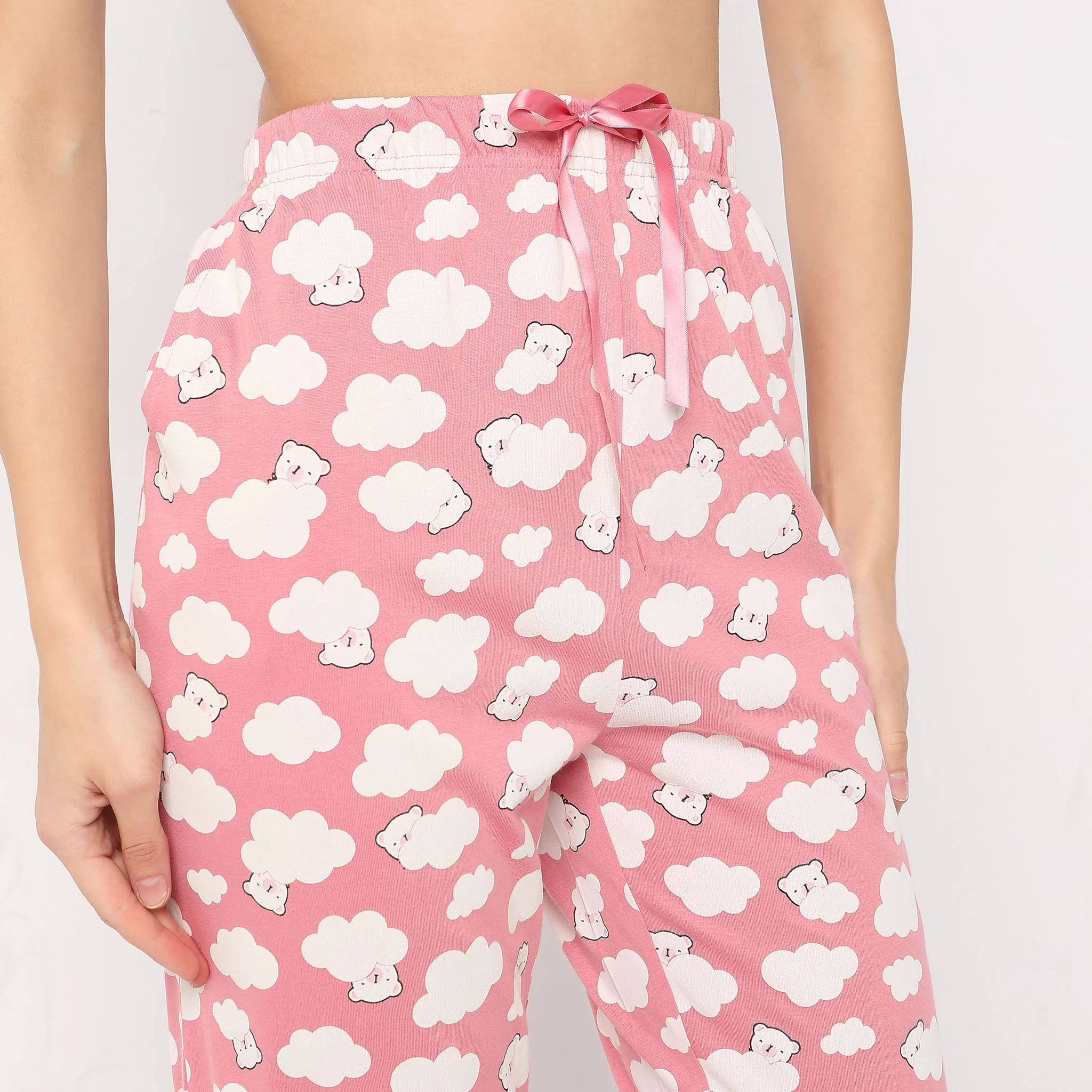 Starts And Moon Full-Length Lounge Pyjamas - Image 4