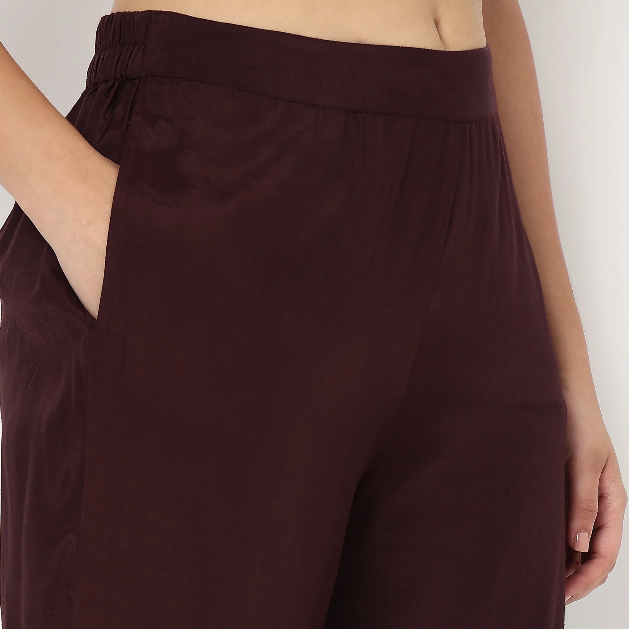Straight Ankle Length Ethnic Pant - Image 4