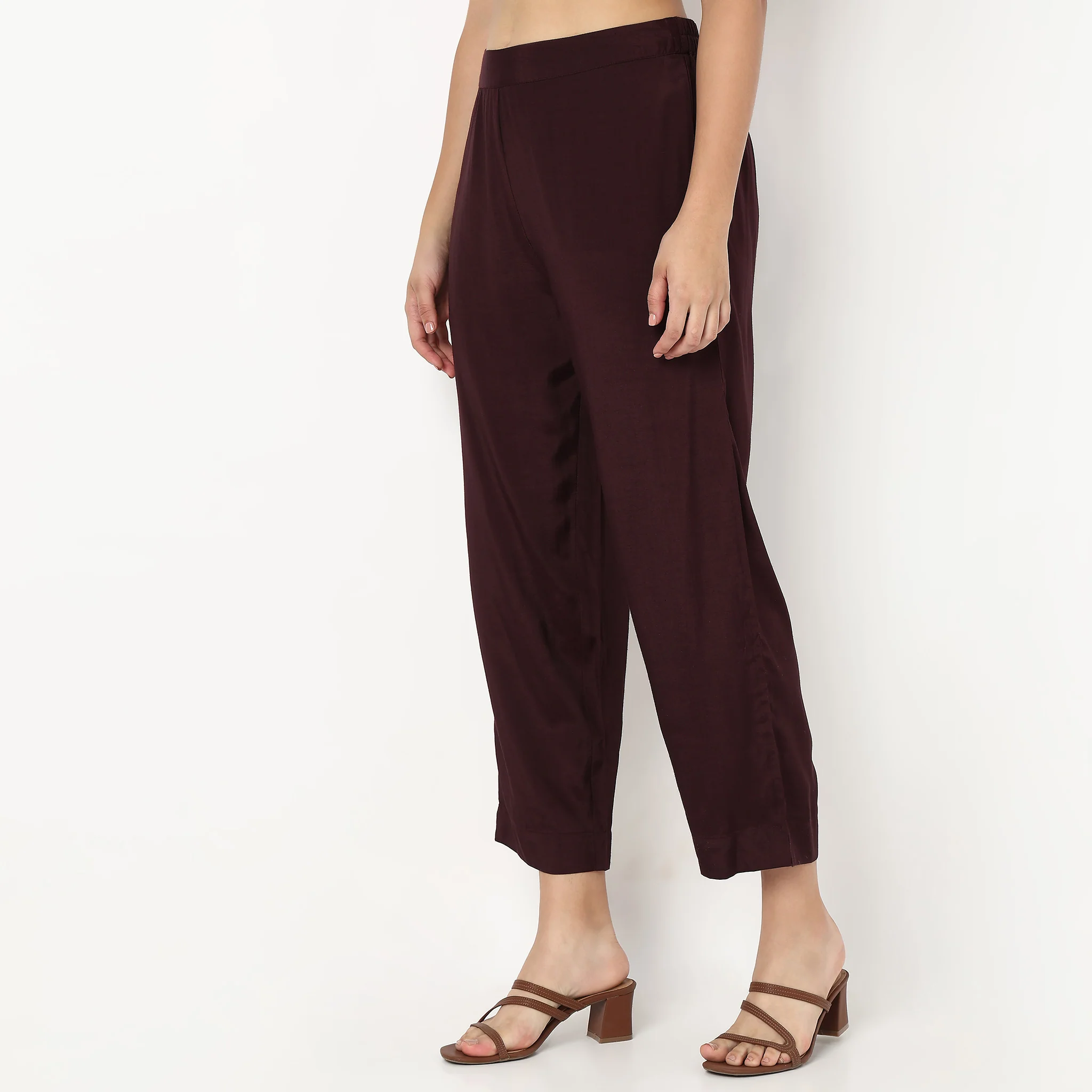 Straight Ankle Length Ethnic Pant - Image 5
