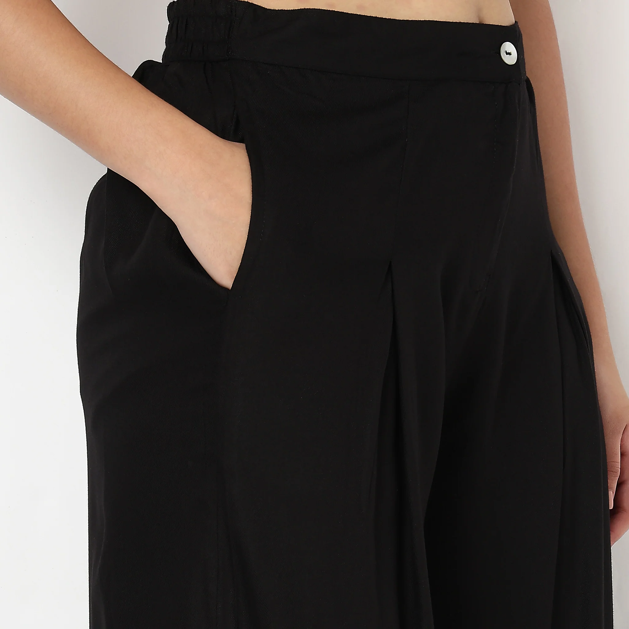 Straight Ankle Length Ethnic Pant - Image 4