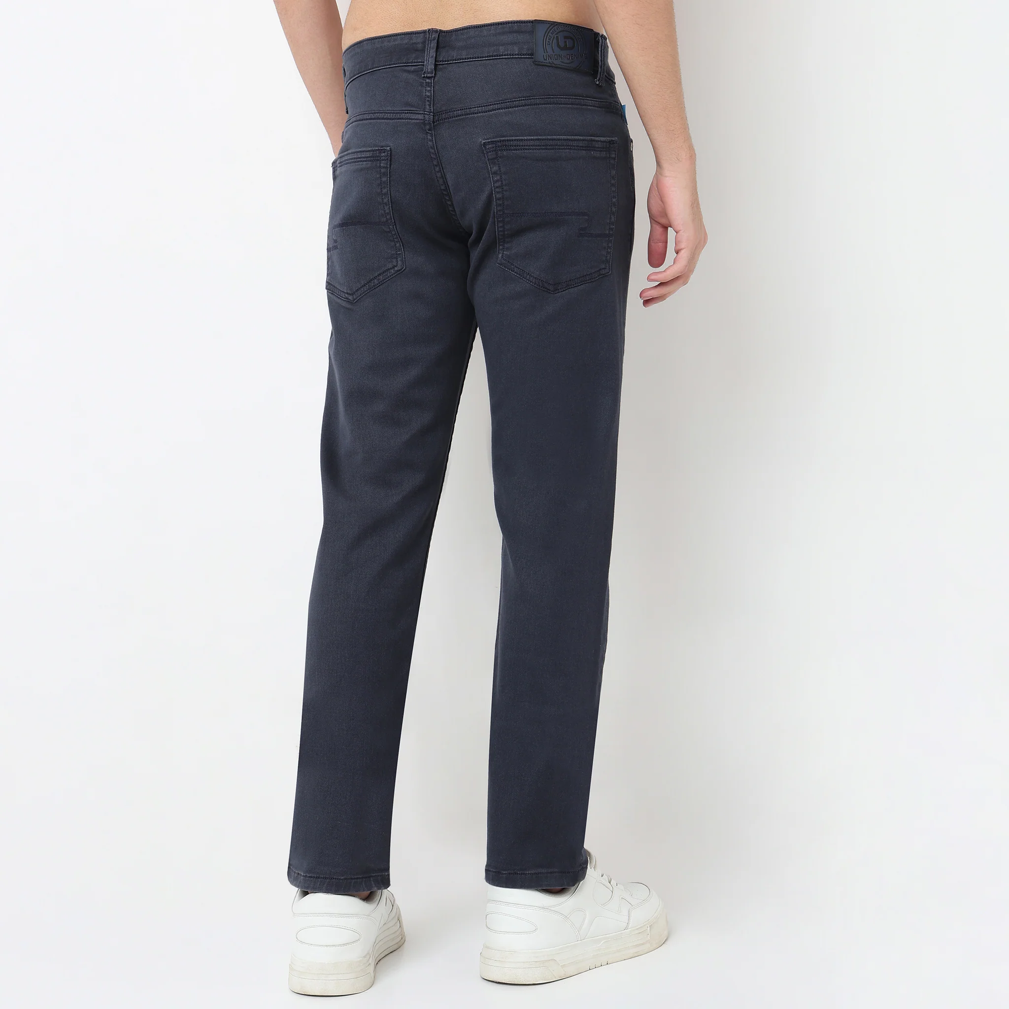 Classic Wash Straight Fit Jeans - Image 3