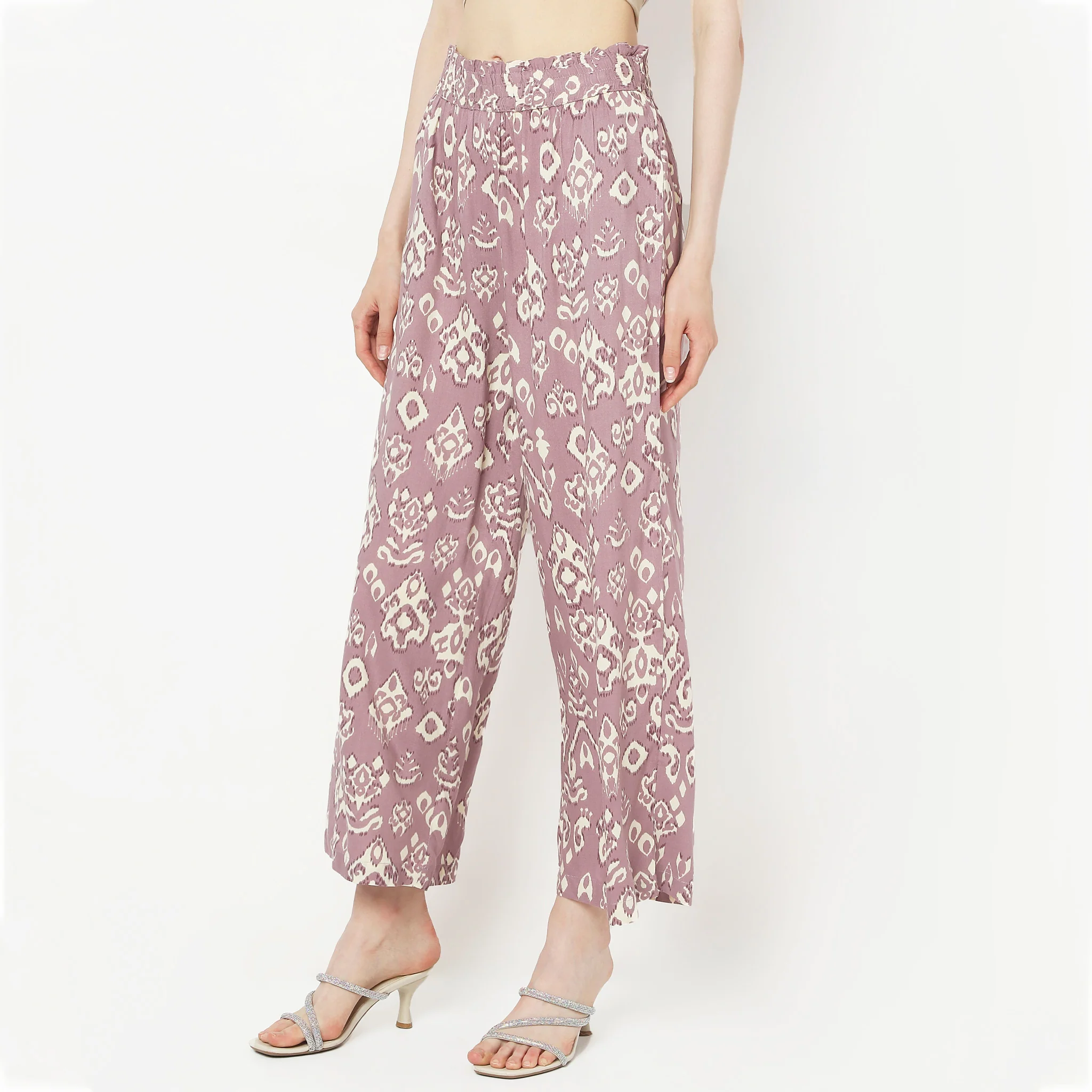 Straight Fit High Rise Culottes - Image 5
