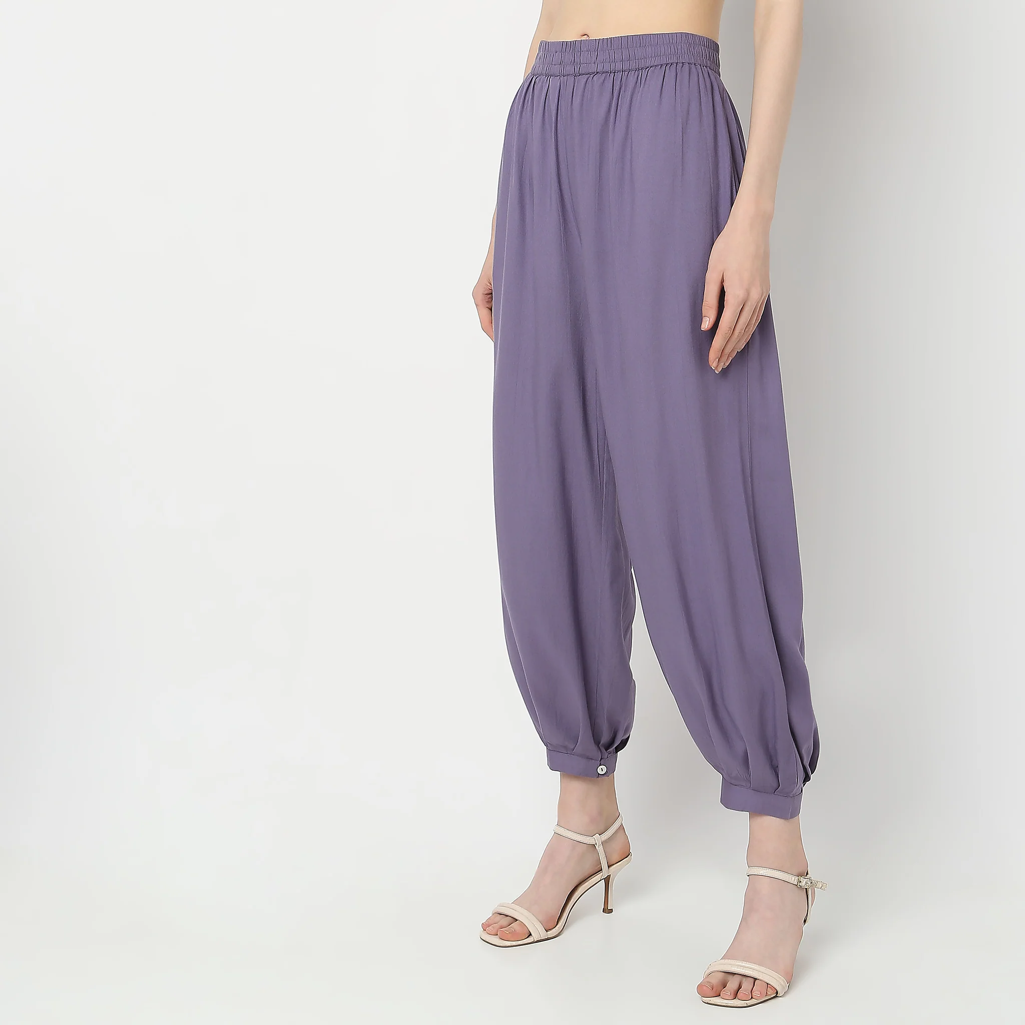Straight Fit Mid Rise Afghani Pants - Image 5
