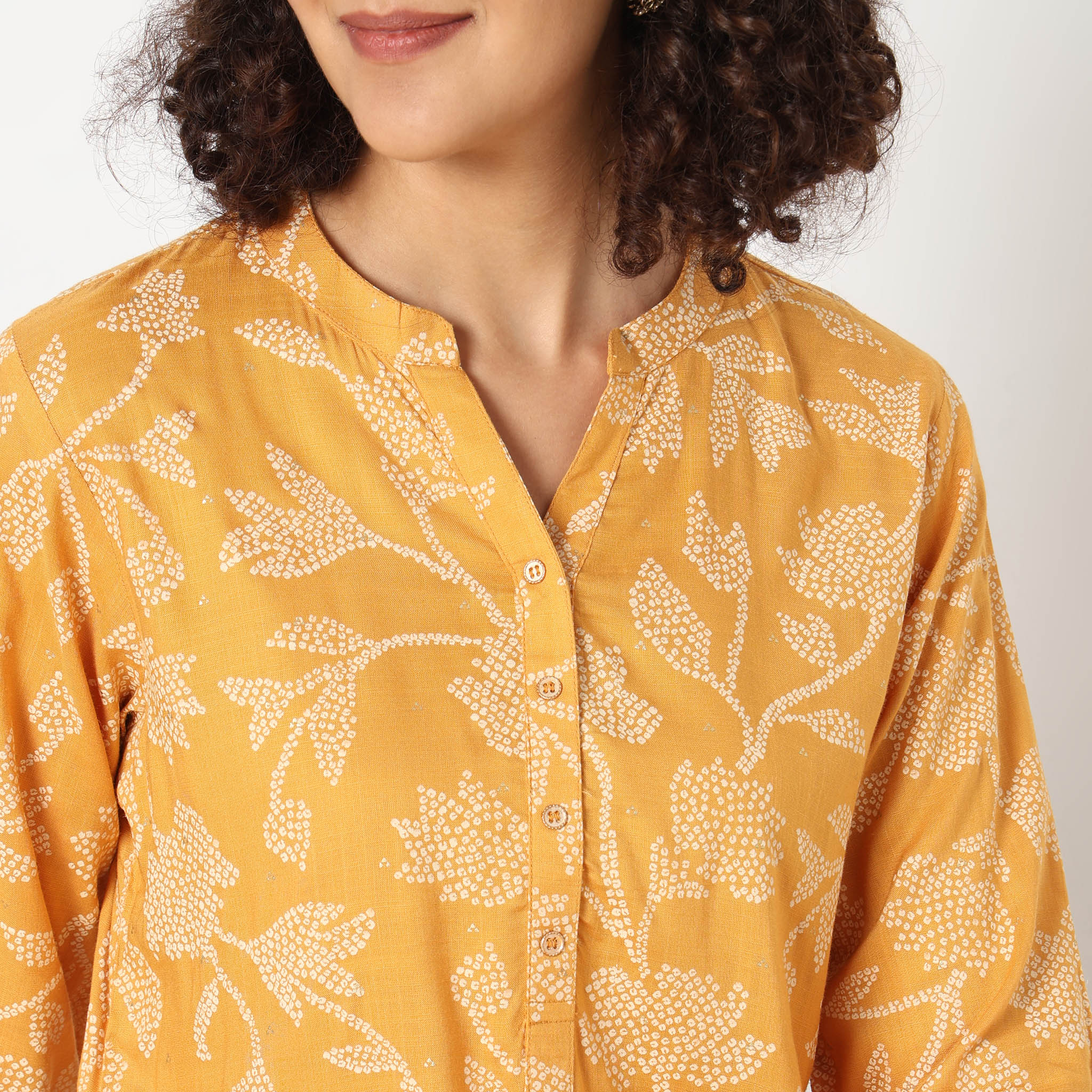 Straight Fit Printed Kurta - Image 9