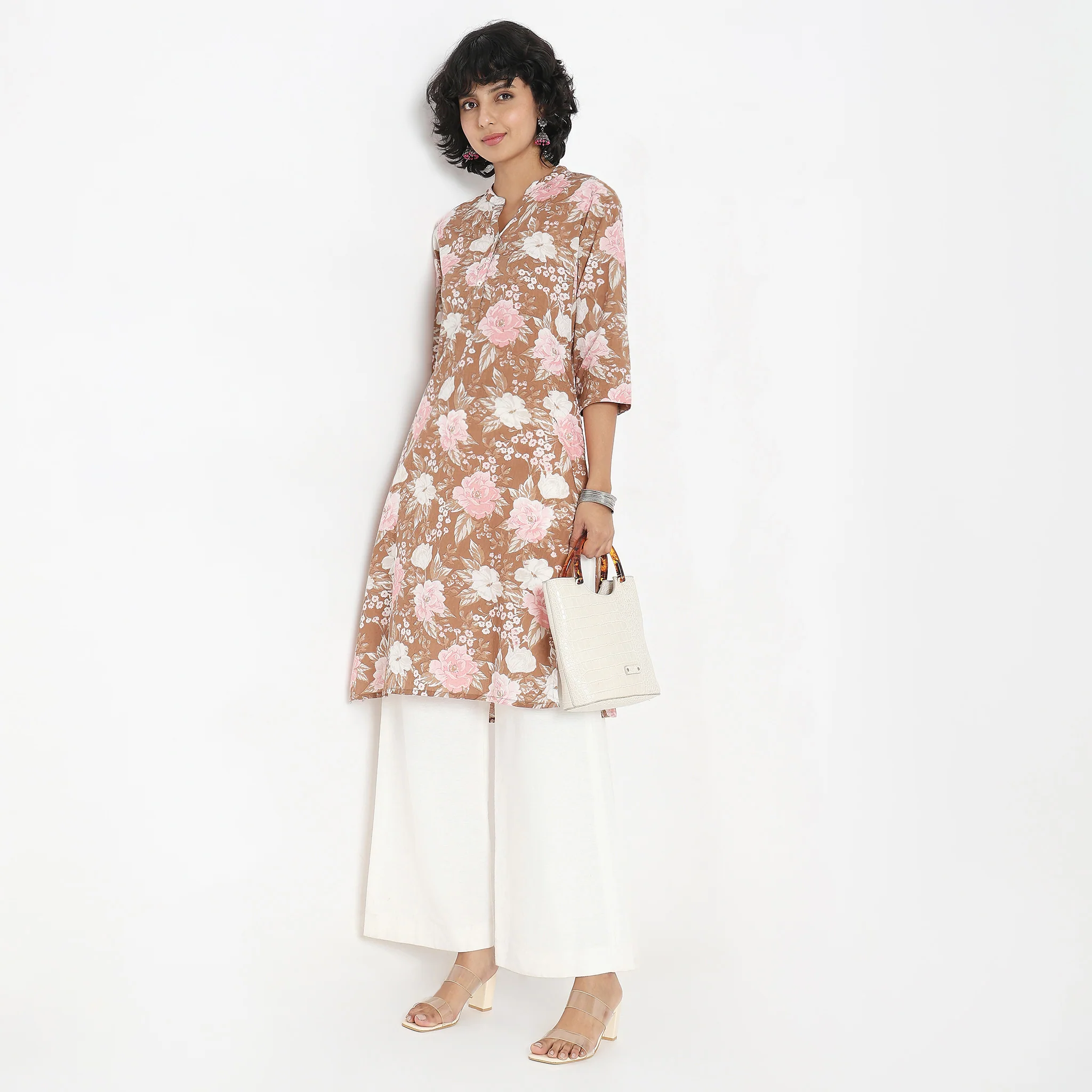 Straight Fit Printed Kurta