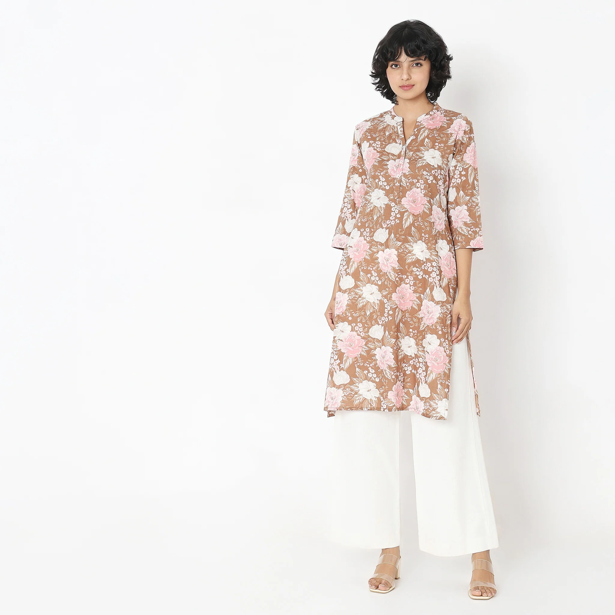 Straight Fit Printed Kurta - Image 2