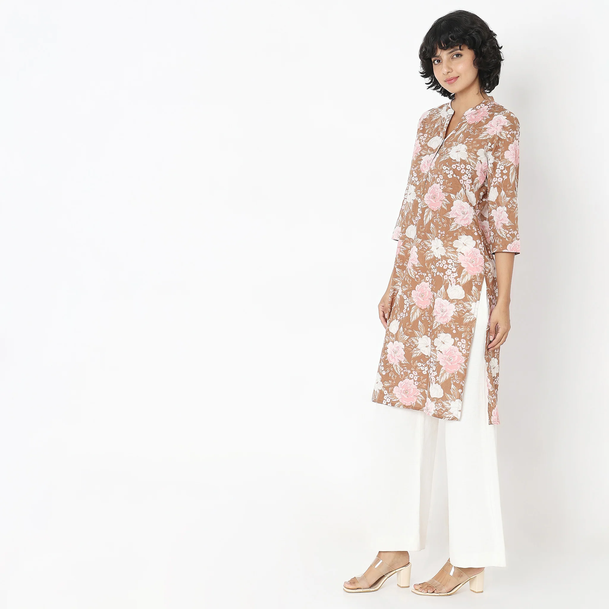 Straight Fit Printed Kurta - Image 5