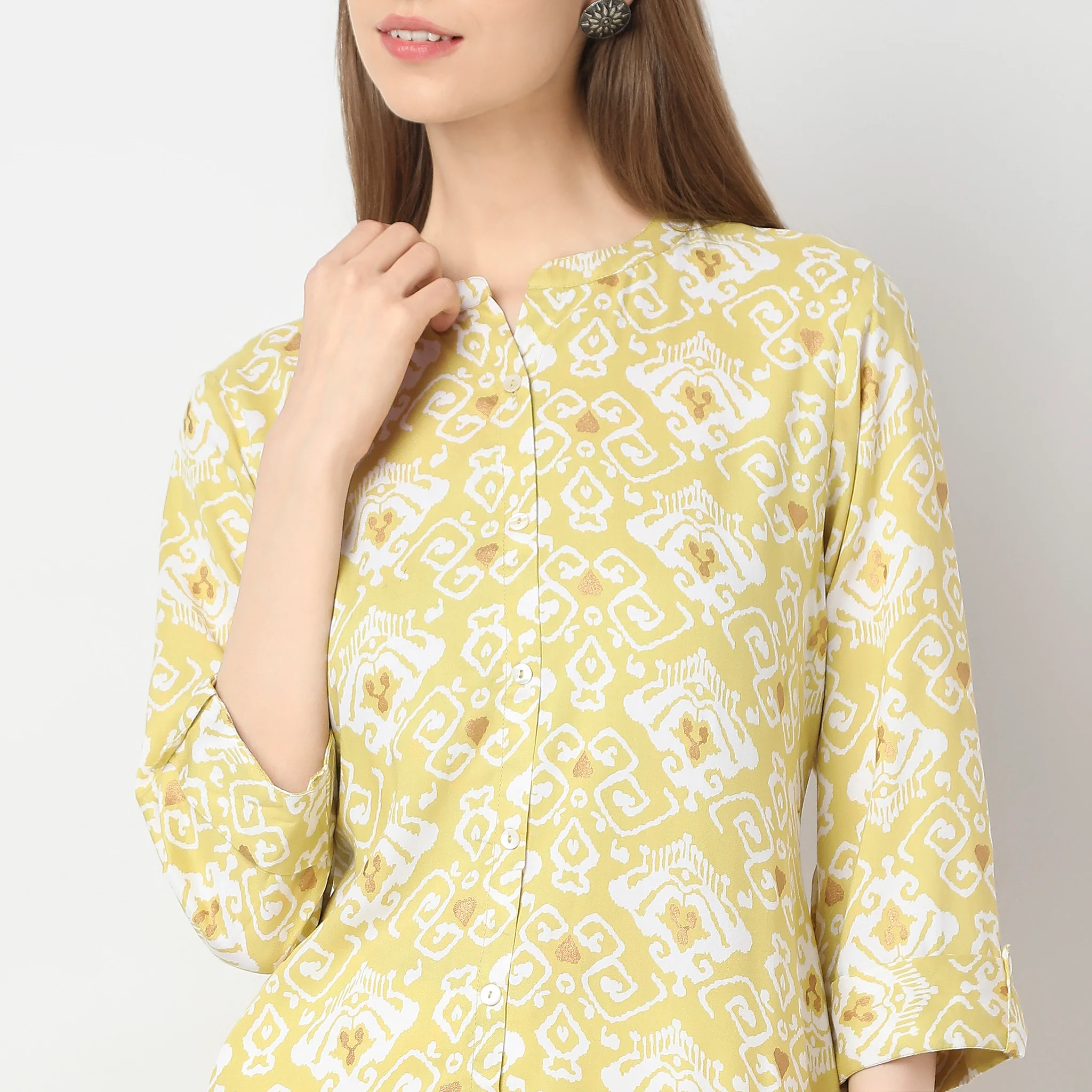 Straight Fit Printed Kurta - Image 14
