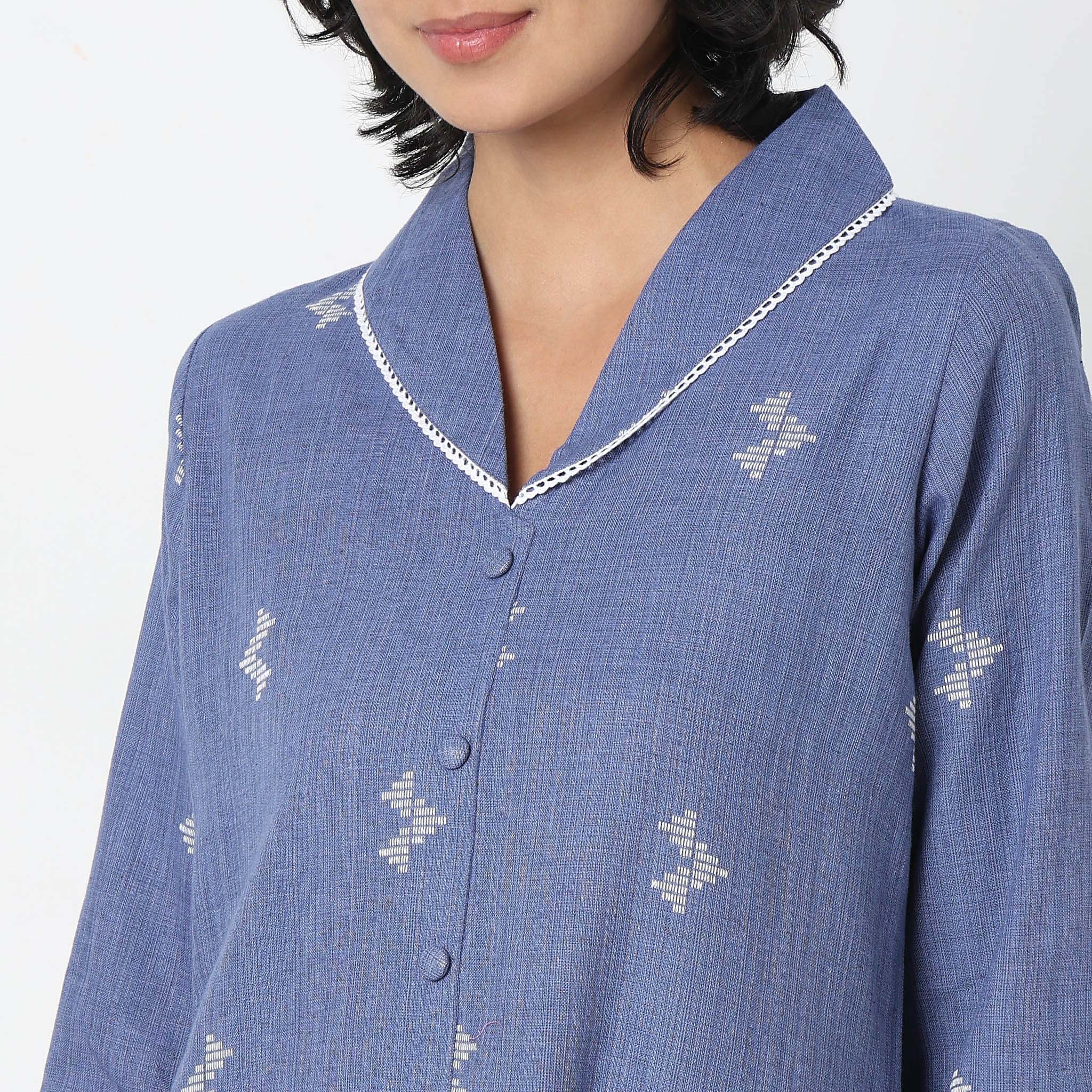 Straight Fit Printed Kurta - Image 9